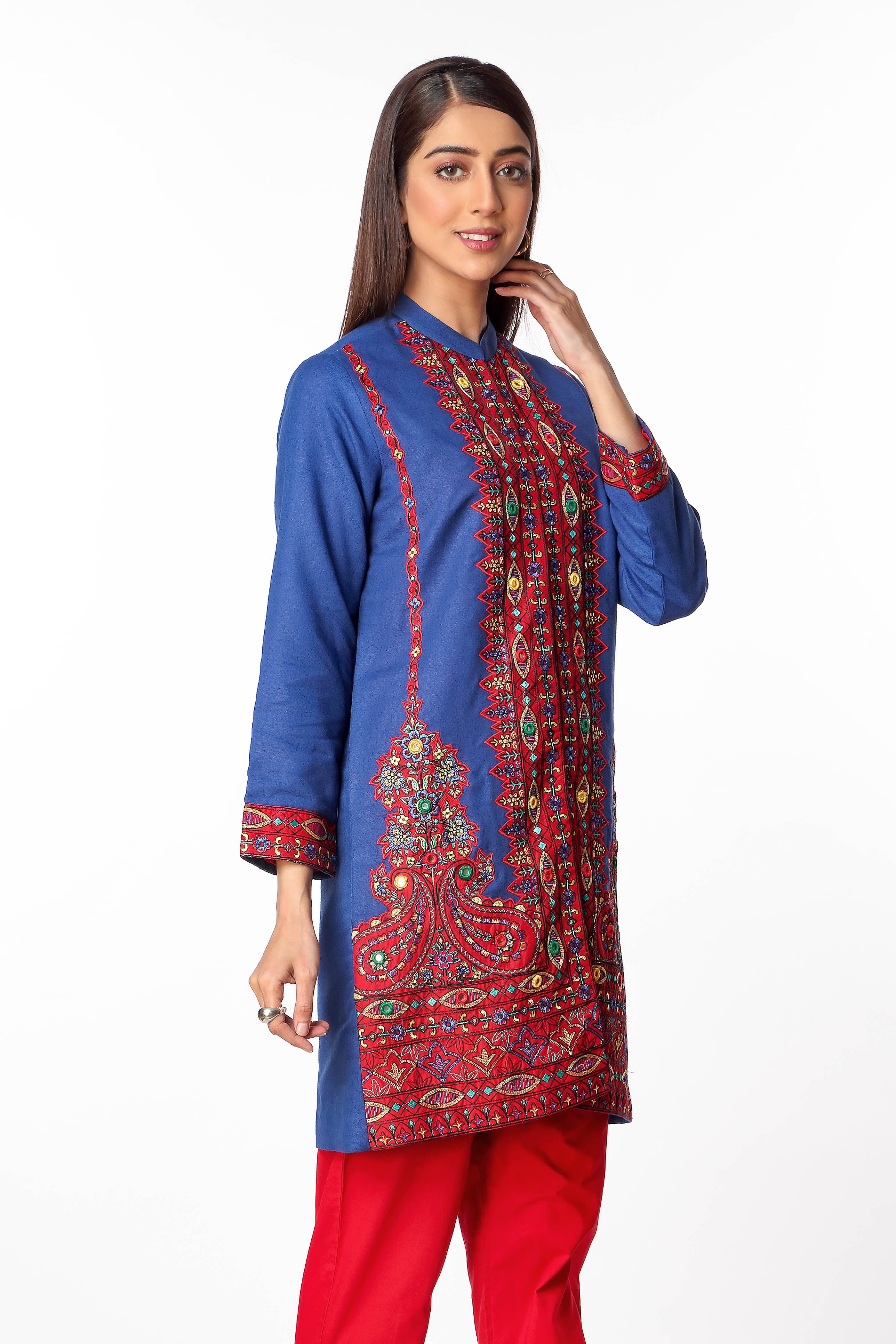 1 Piece Lawn Karandi Jacket (CR2848)
