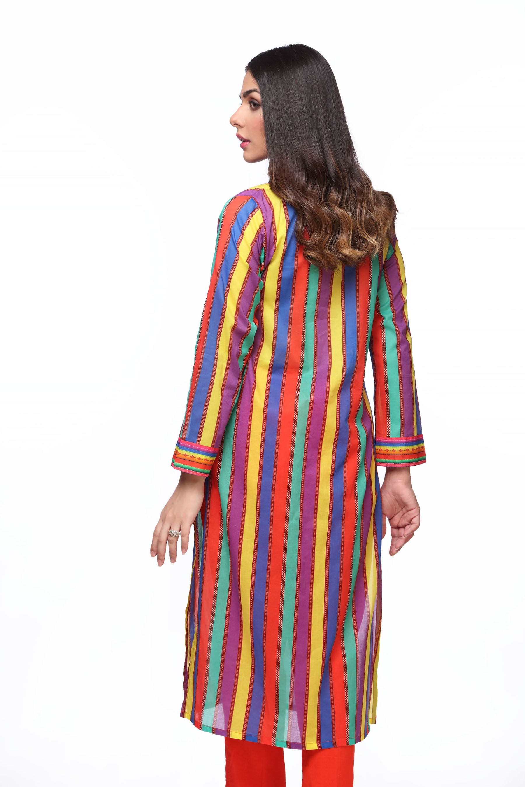 1 Piece Printed Lawn Shrug (TR0662)