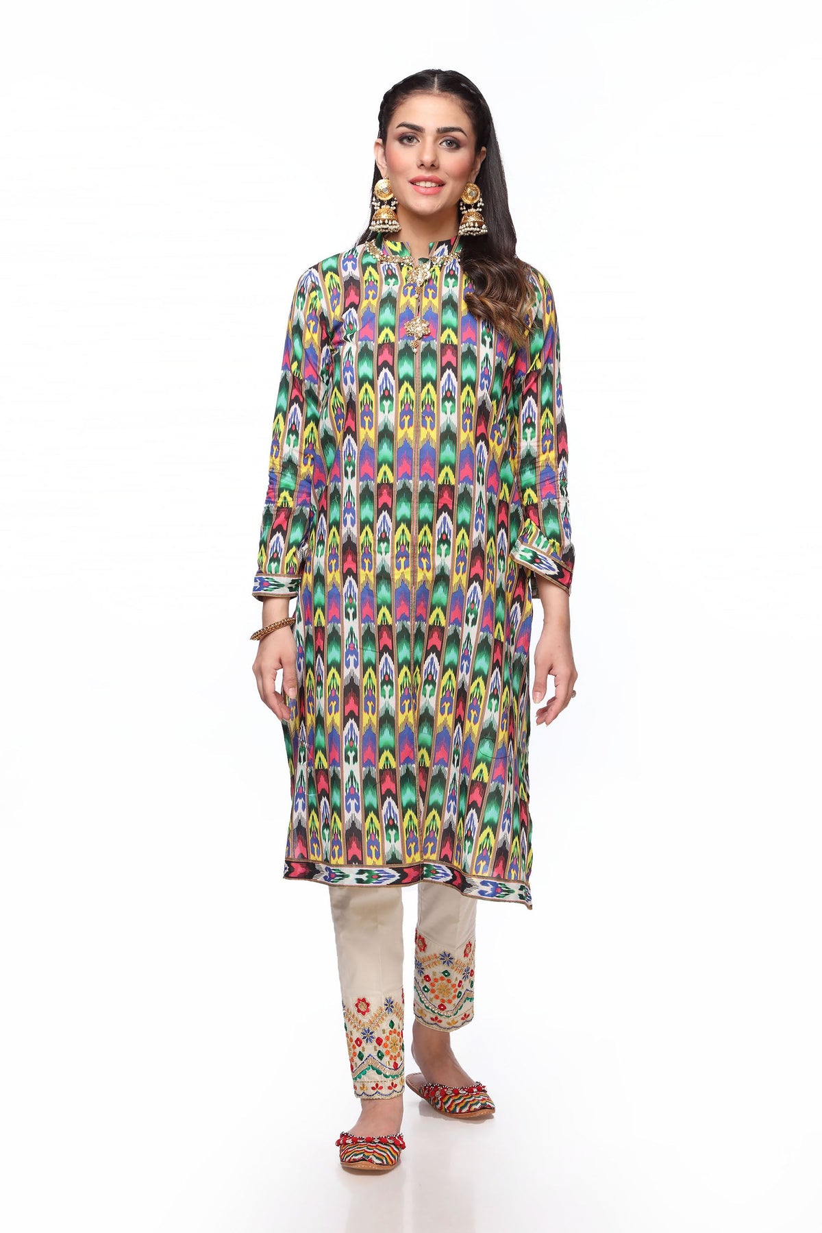 1 Piece Printed Lawn Top (TR0645)