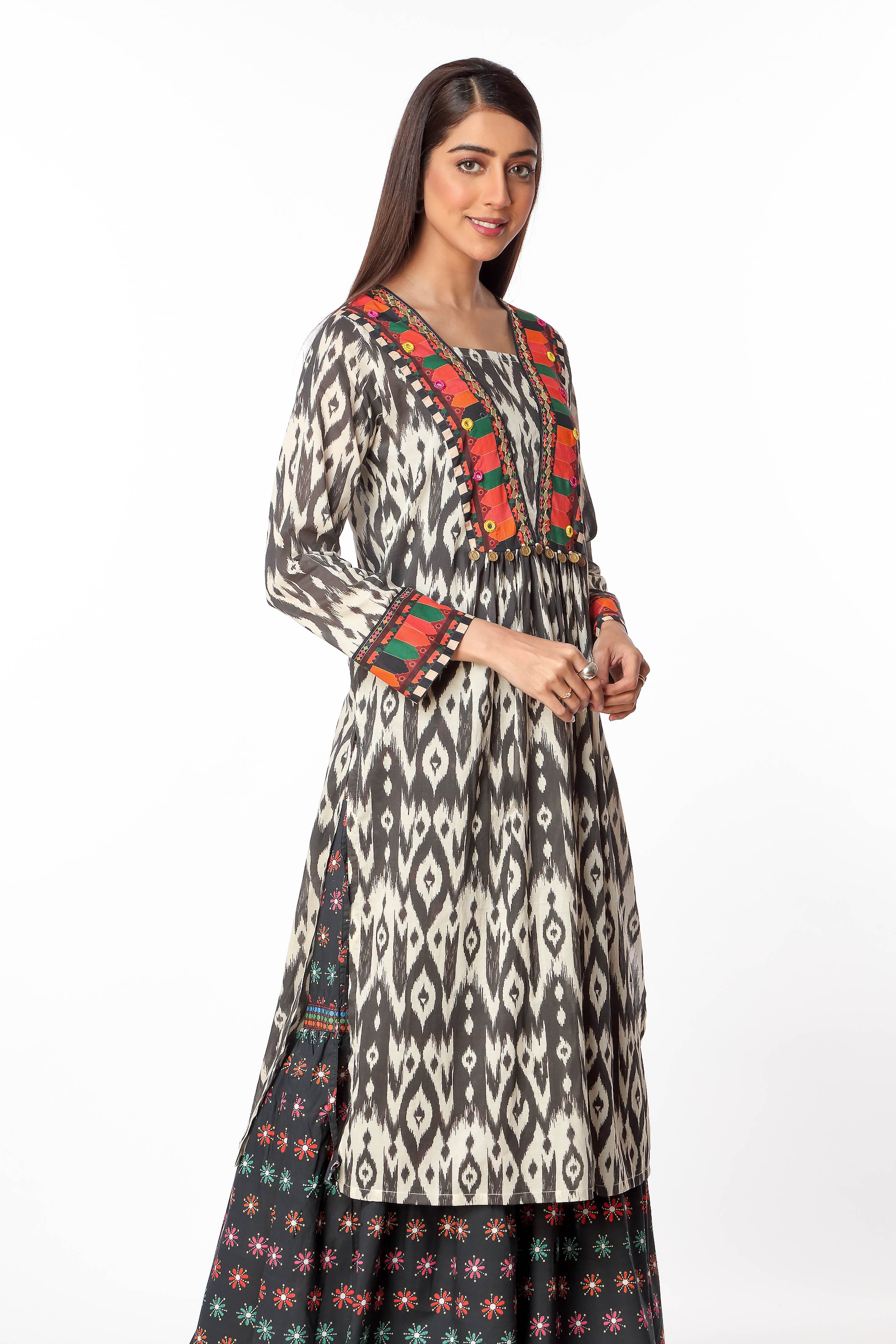 1 Piece Printed Lawn Top (TR0745)