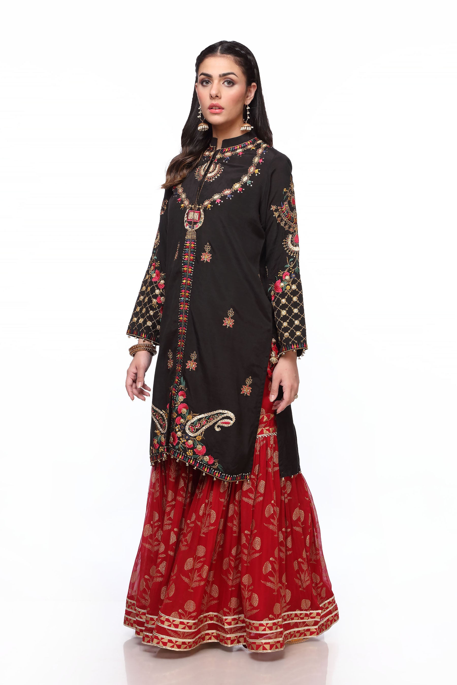 1 Piece Raw Silk Top (FR0512)