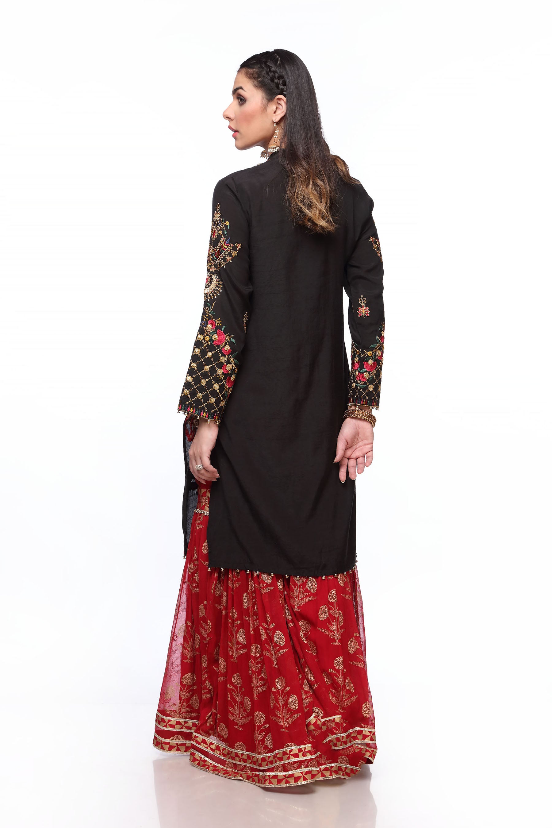 1 Piece Raw Silk Top (FR0512)