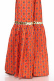 1 Piece Printed Cambric Gharara (CZ2310)