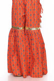 1 Piece Printed Cambric Gharara (CZ2310)