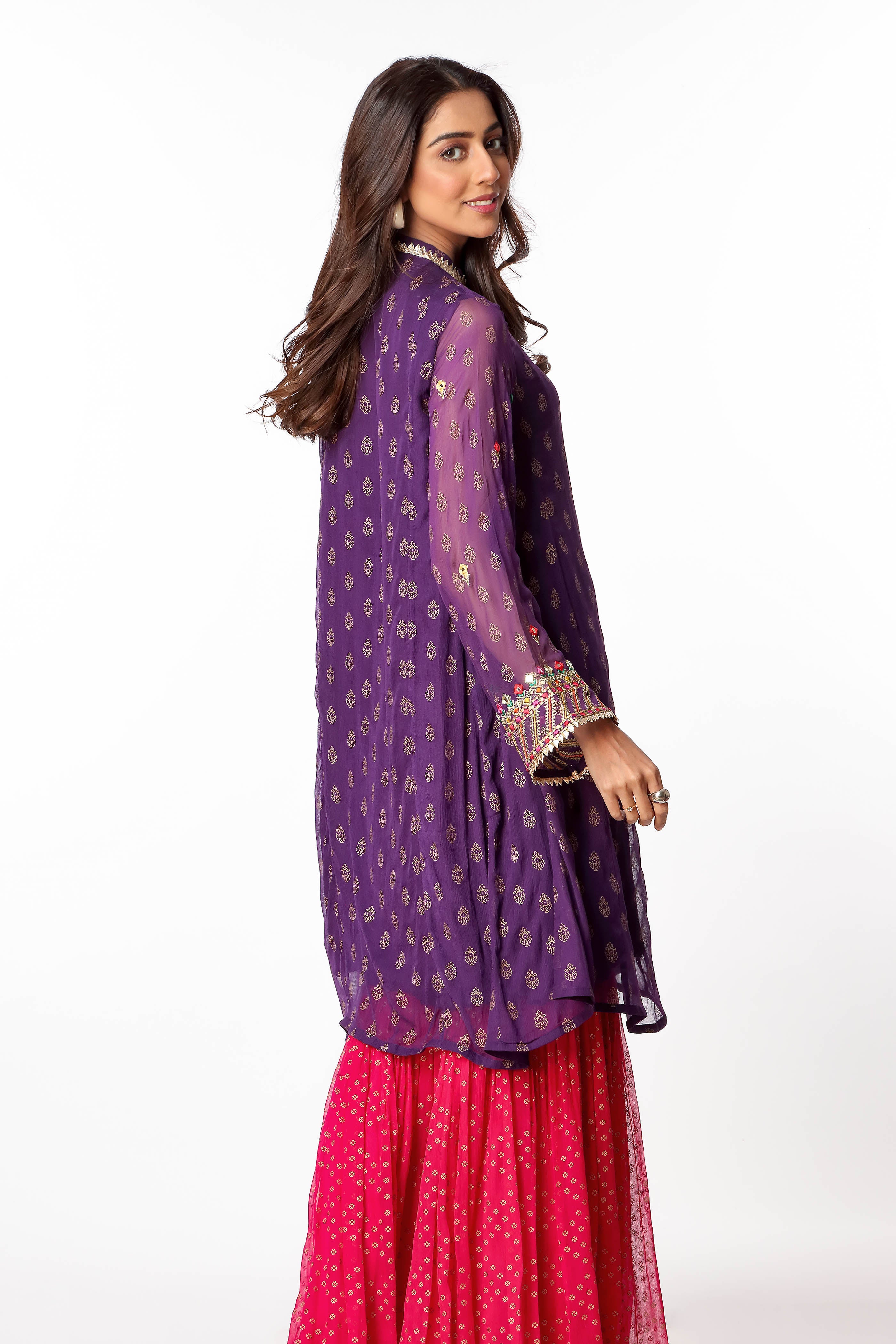 1 Piece Pak Chiffon Frock (FR0649)