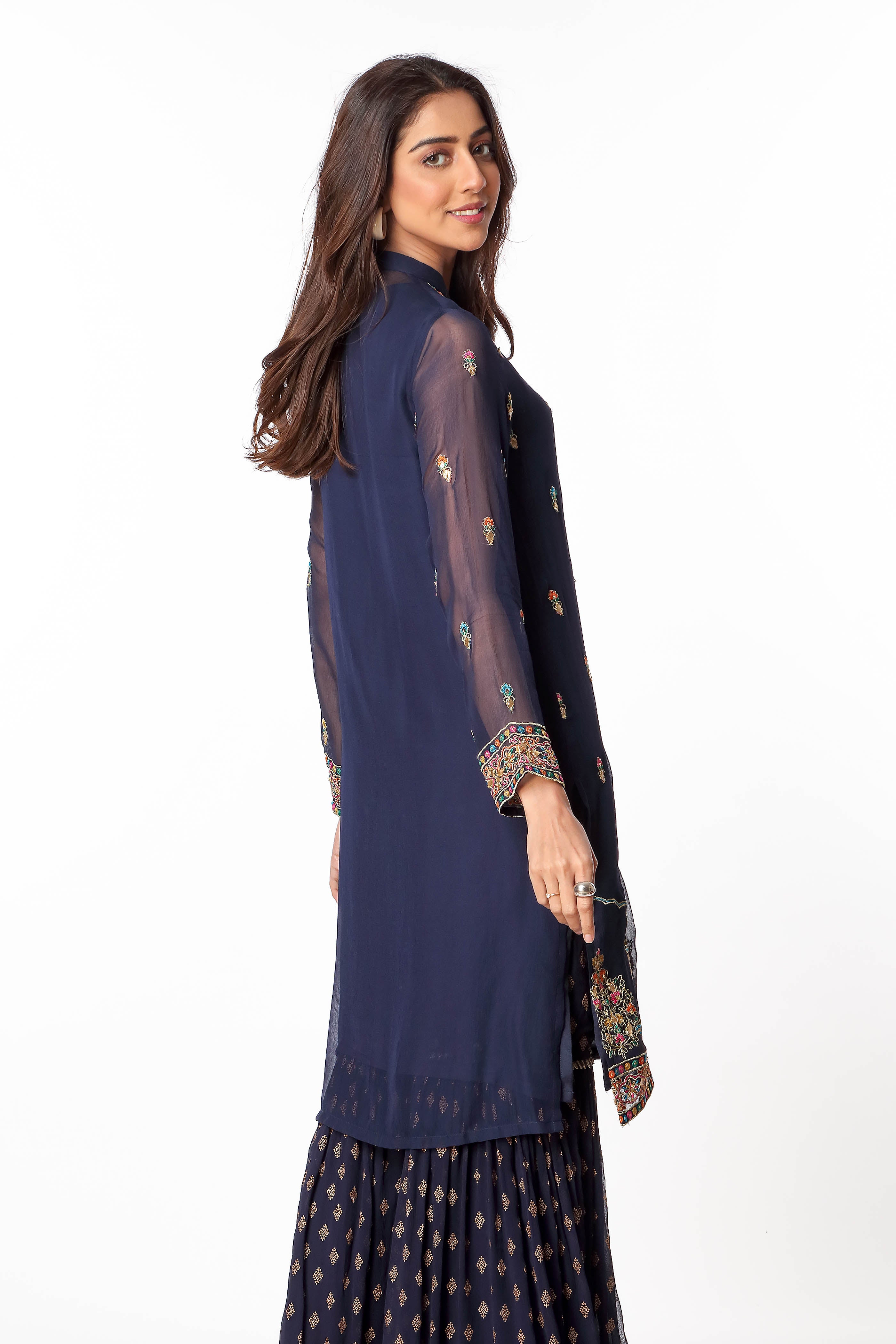 2 Piece Pak Chiffon Suit (FR0642)