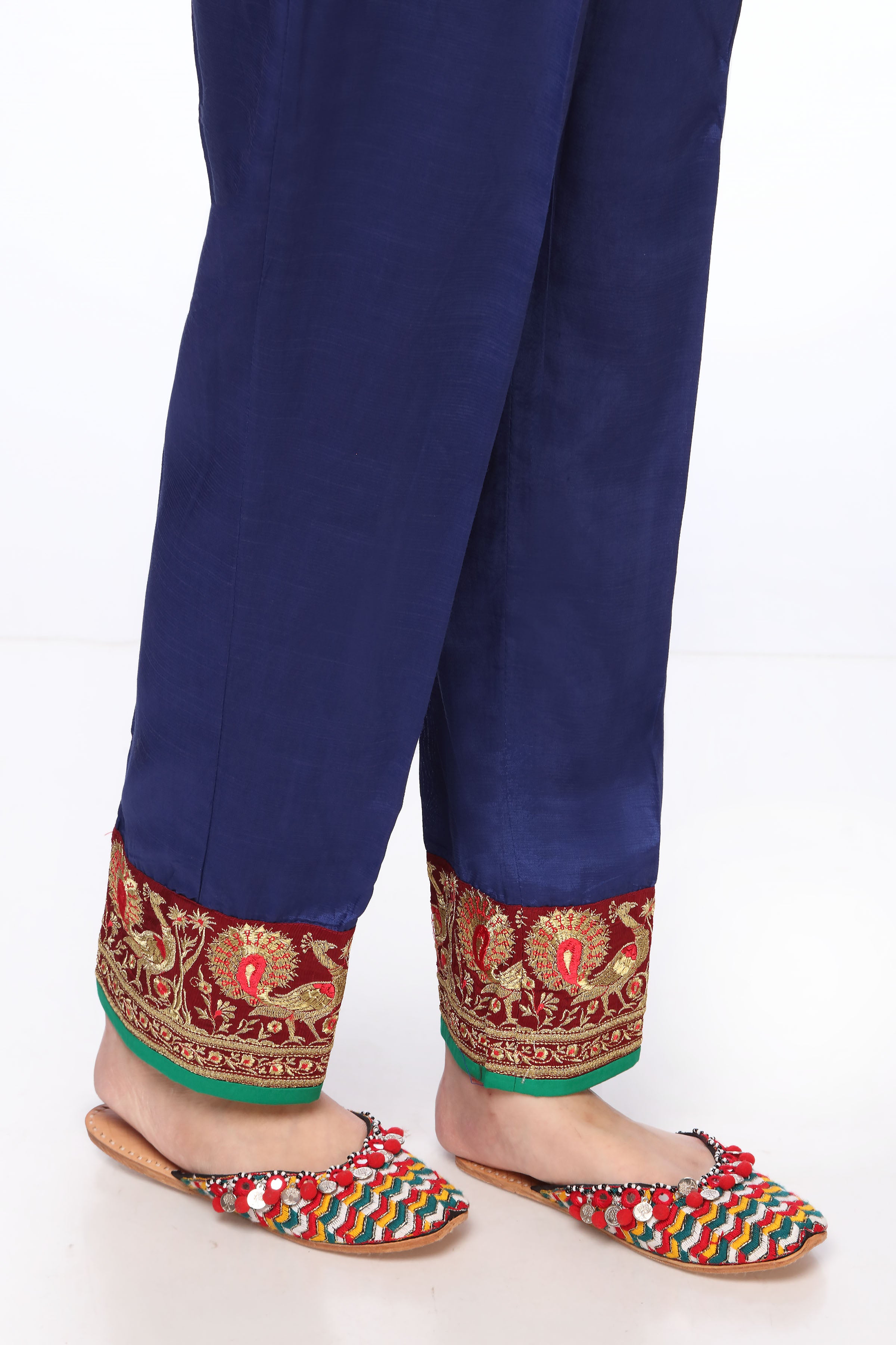 1 Piece Raw Silk Trouser (FZ0362)