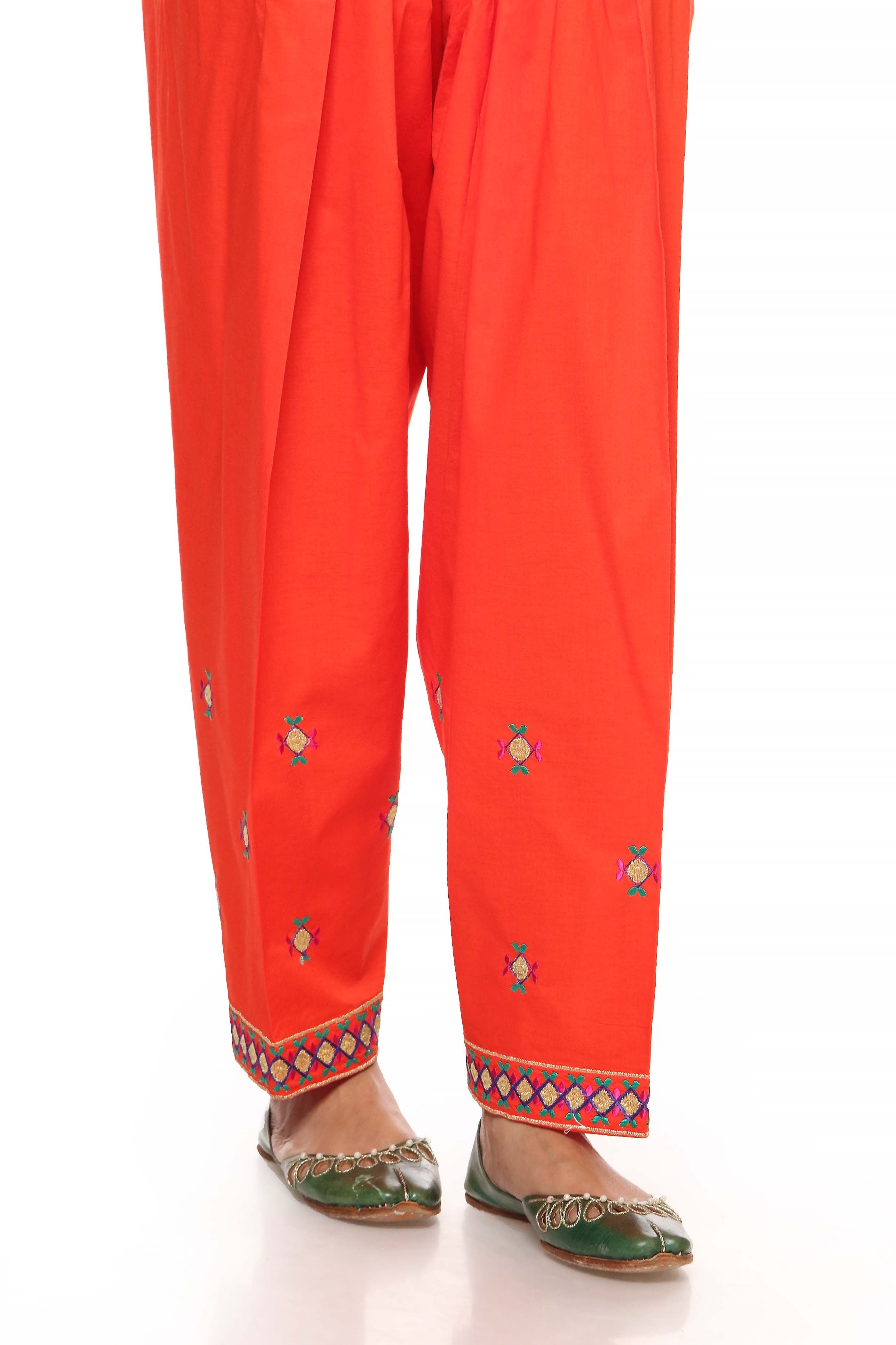 1 Piece Cambric Shalwar (CZ2492)