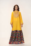 Lawn Karandi Top (CR3028)