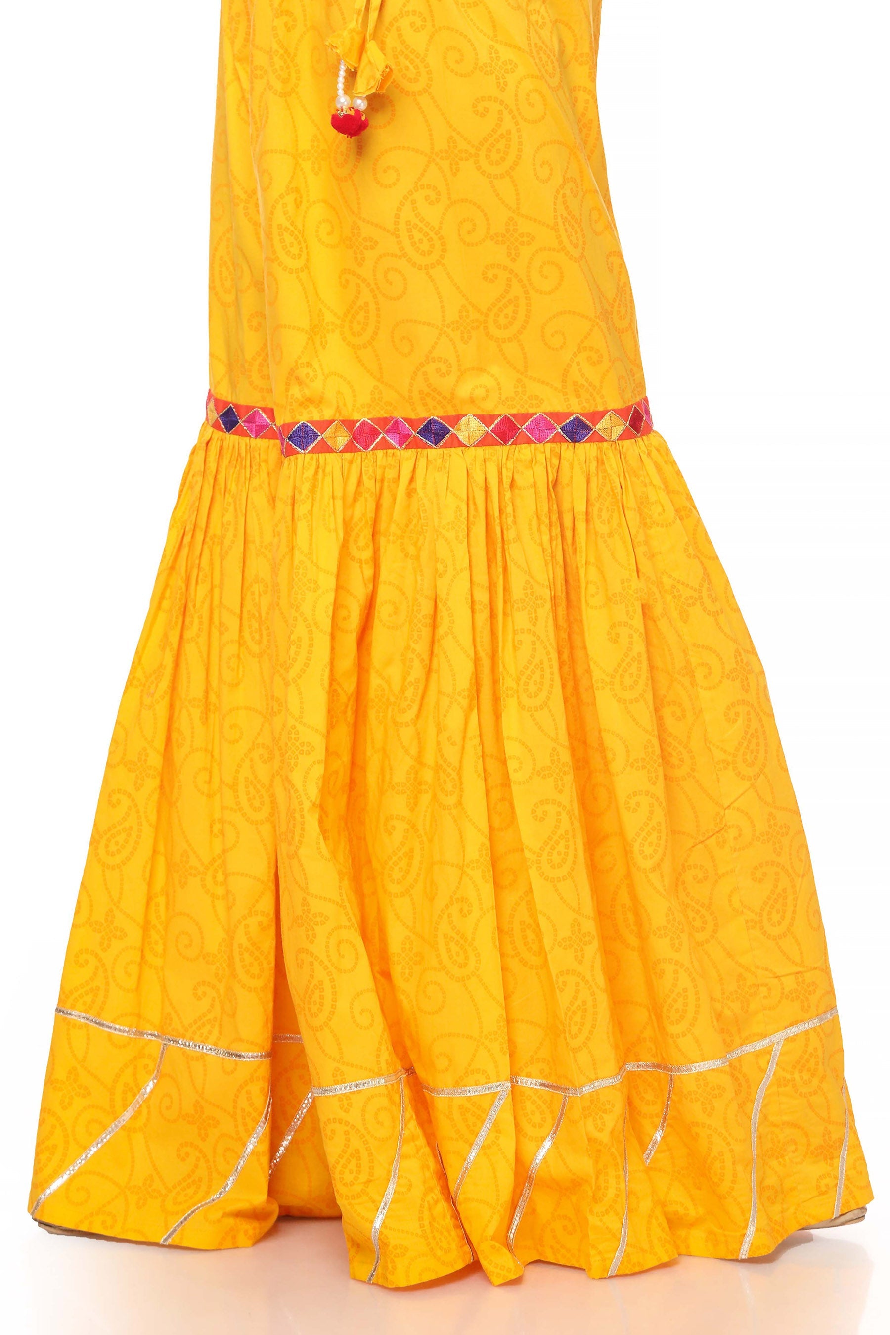 1 Piece Cambric Gharara (CZ2496)