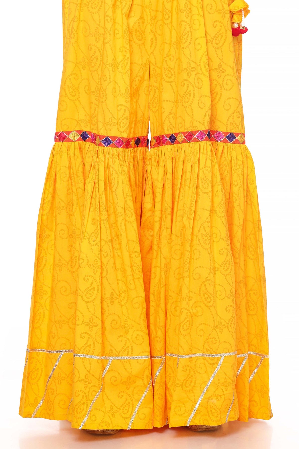 1 Piece Cambric Gharara (CZ2496)