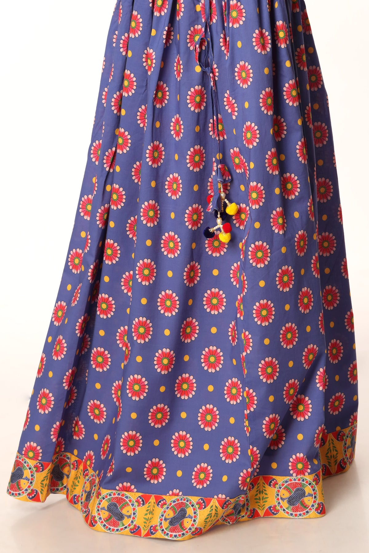 1 Piece Printed Cambric Skirt (CZ2552)