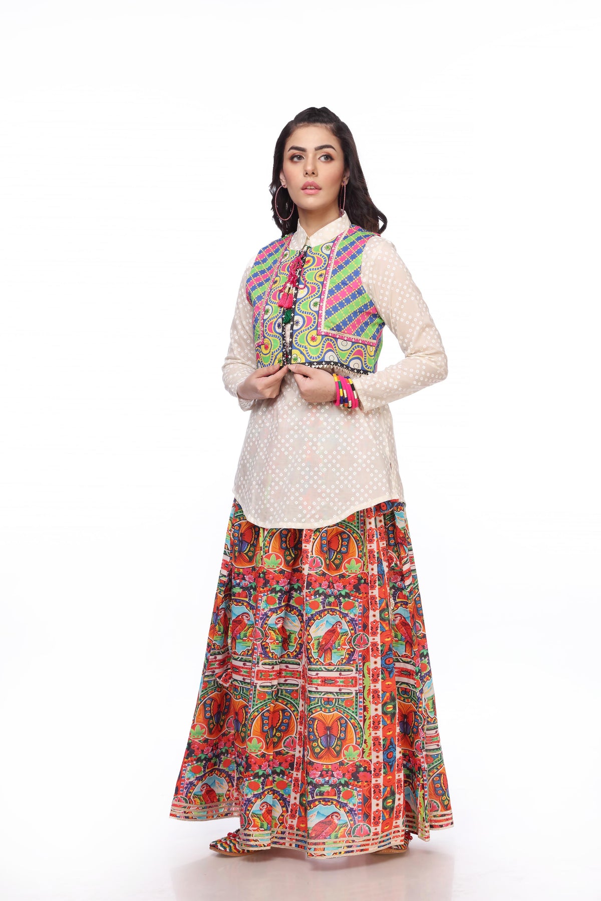 1 Piece Printed Lawn Top (TR0680)
