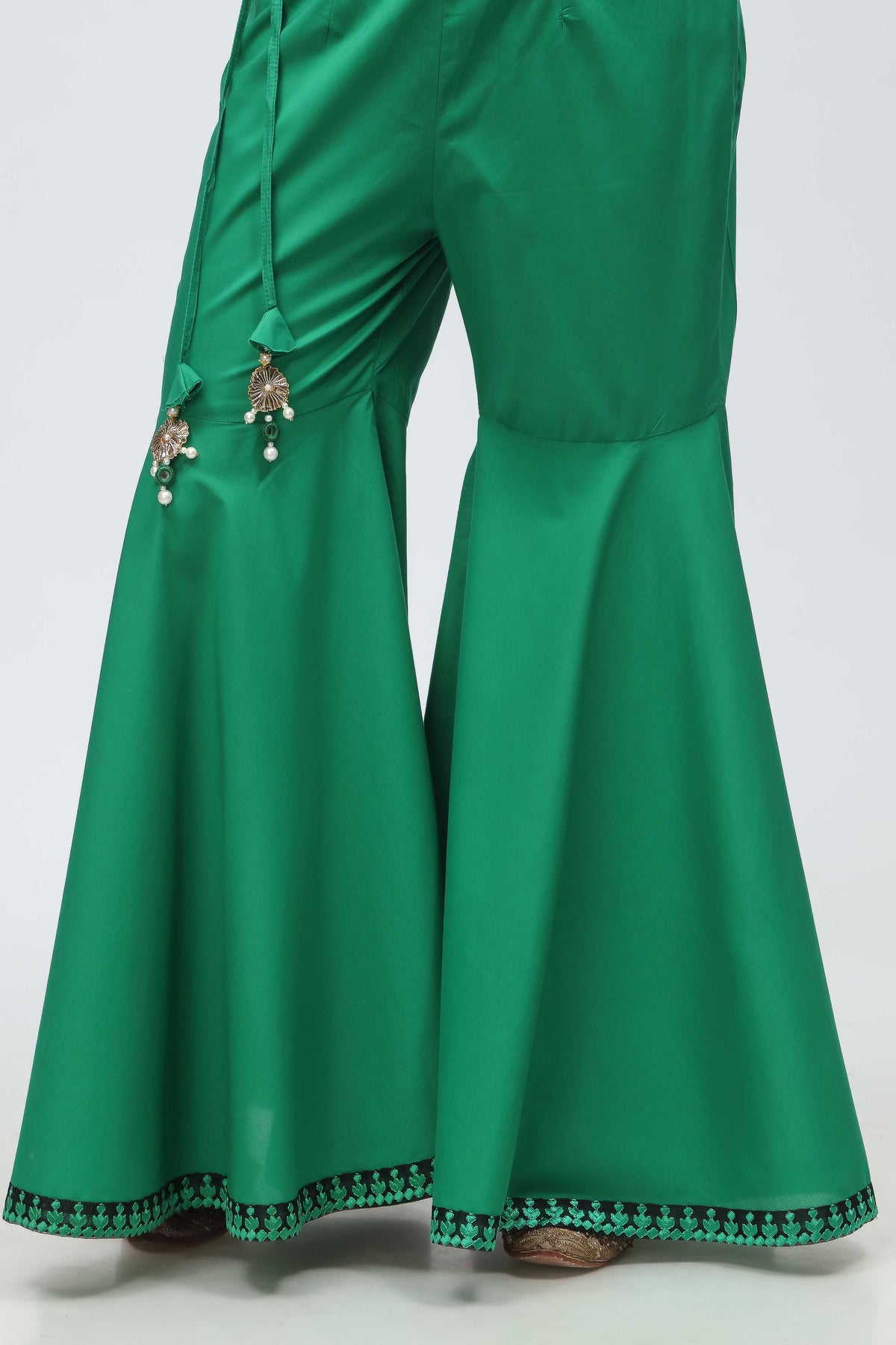 1 Piece Cambric Gharara (CZ2937)