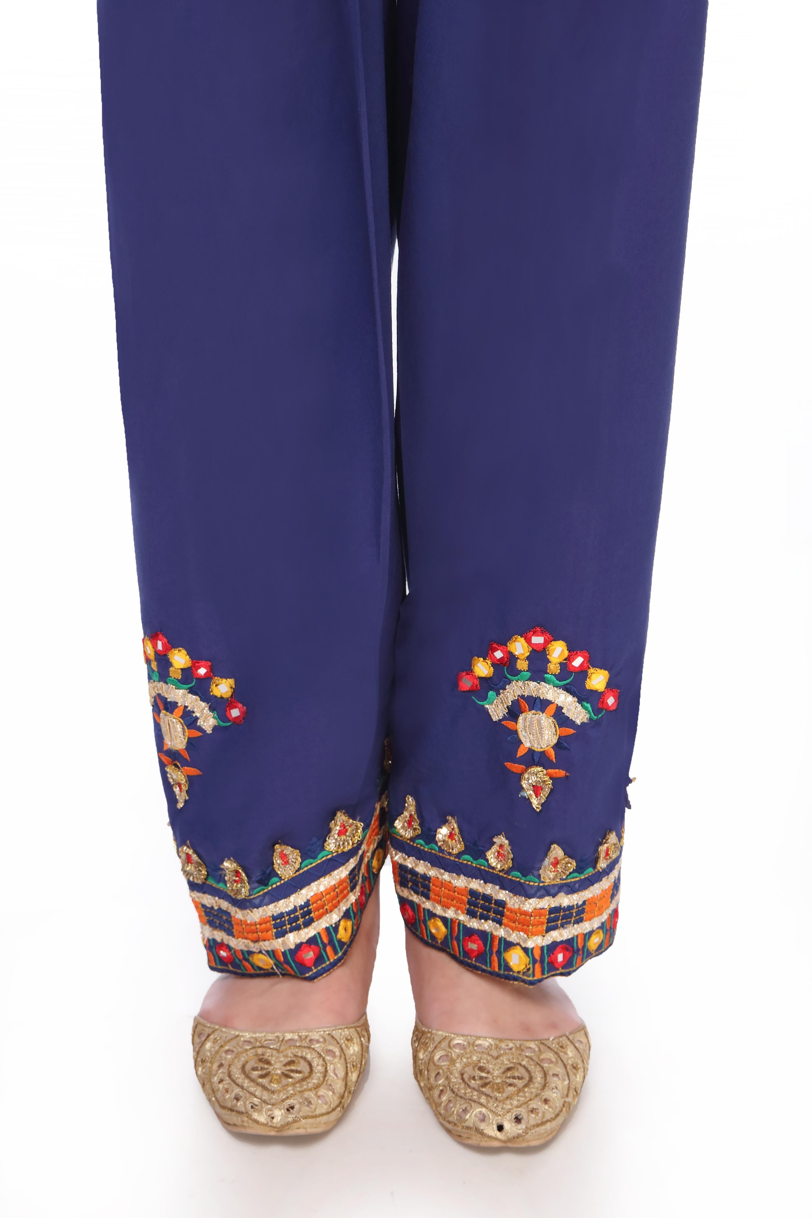 1 Piece Cambric Shalwar (CZ2379)
