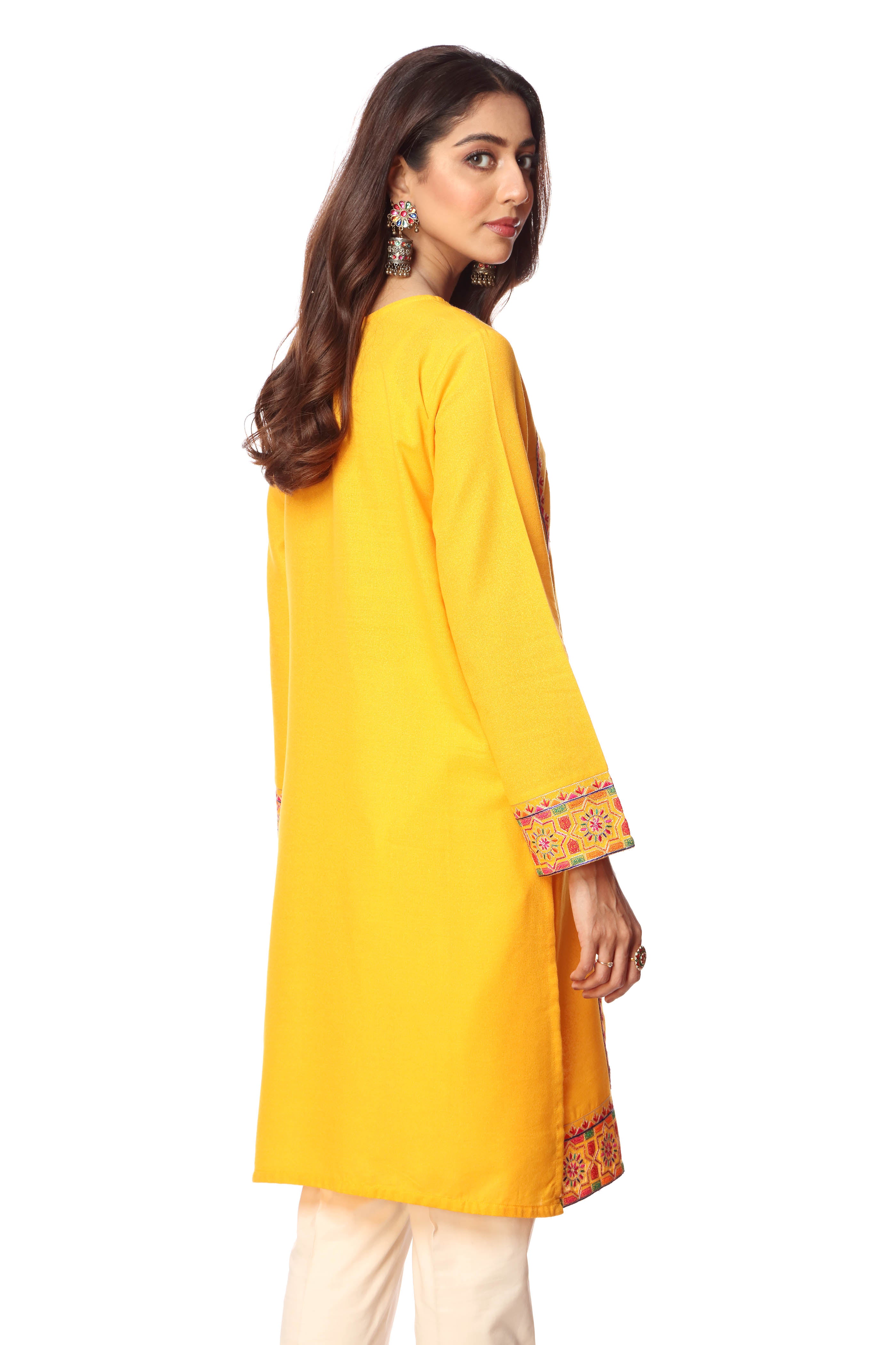 1 Piece Lawn Karandi Top (CR2876)