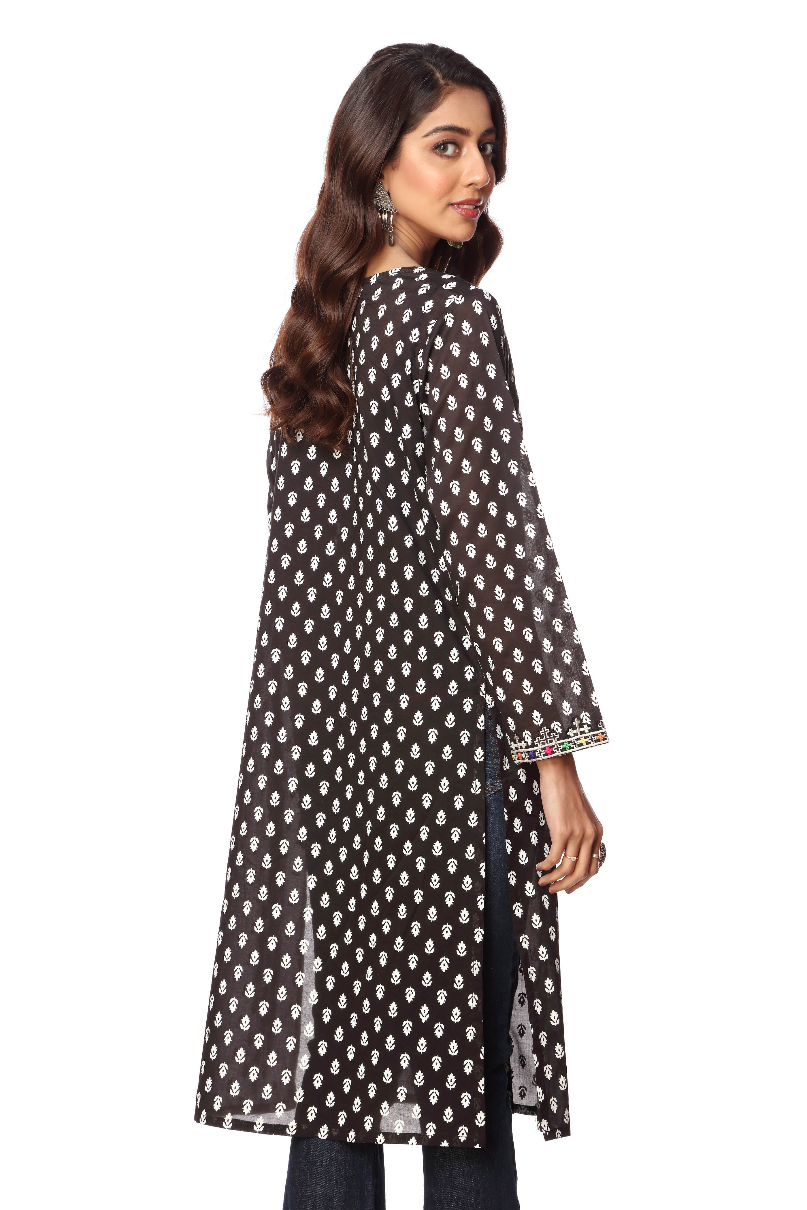 1 Piece Printed Lawn Shrug (CR2895)