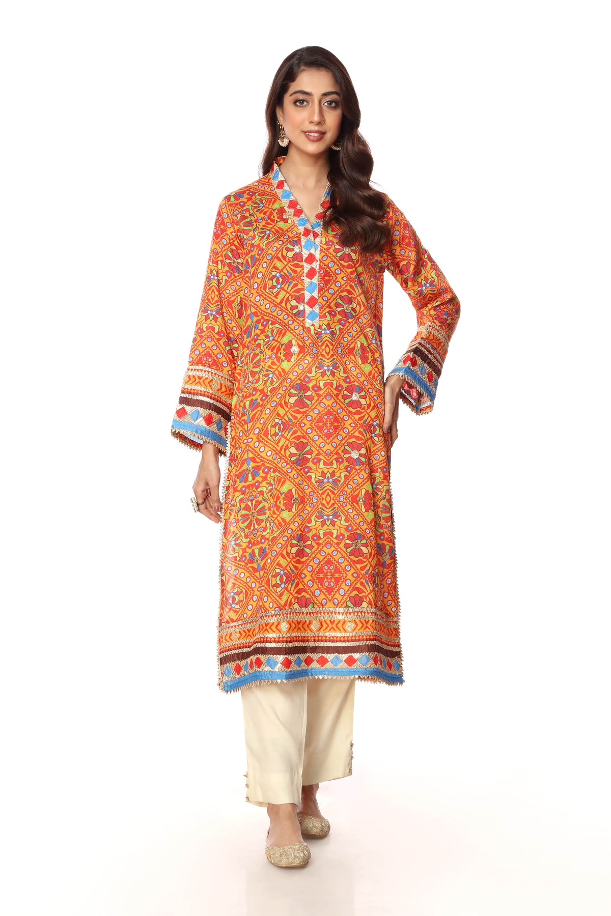 1 Piece Raw Silk Top (FR0663)