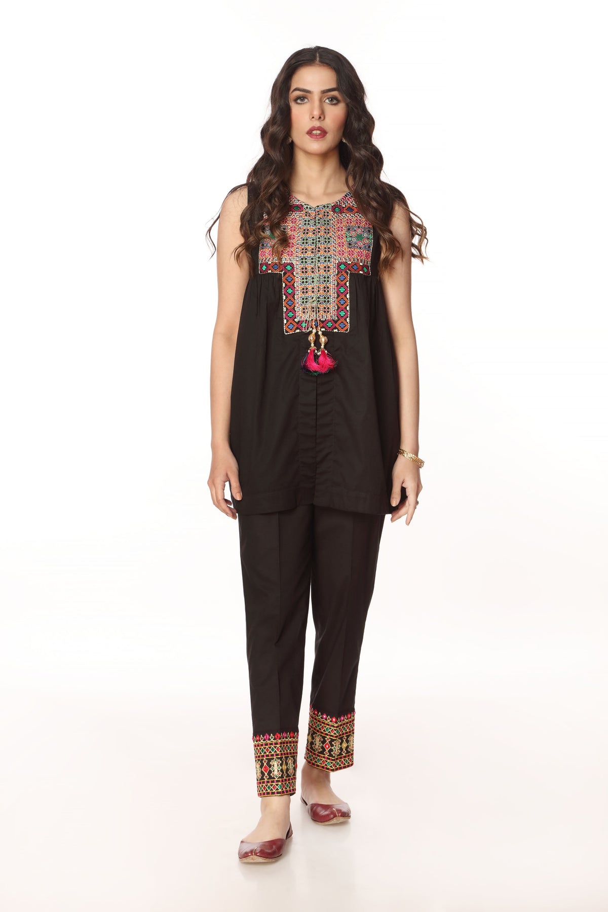 1 Piece Printed Lawn Shrug (CR2884)