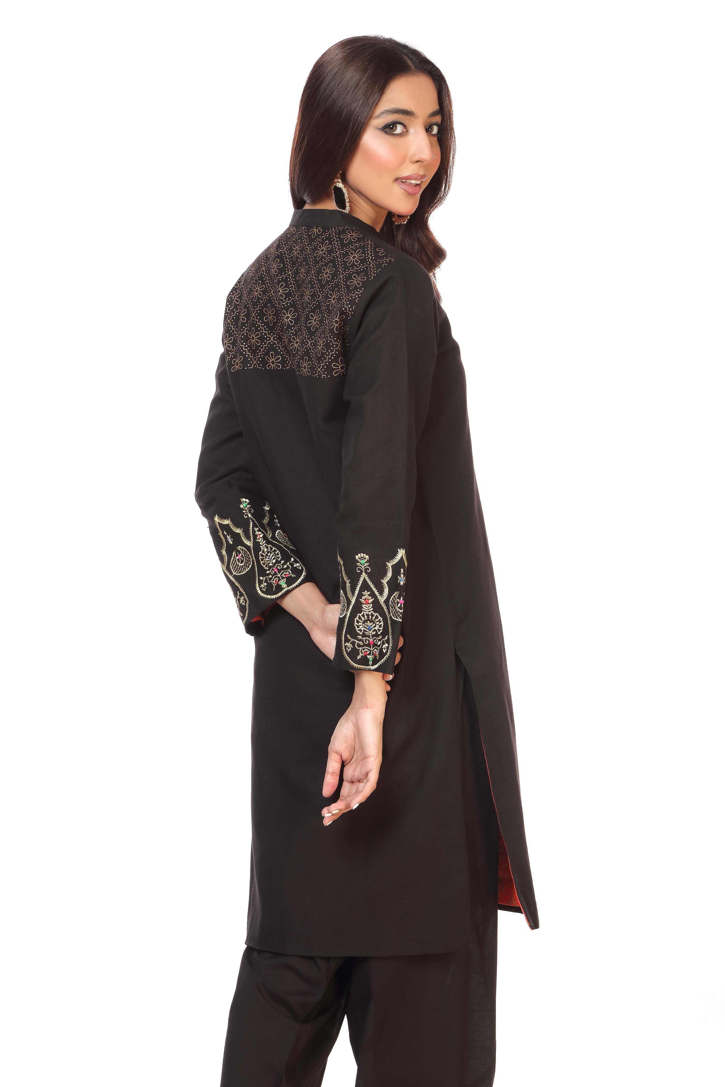 1 Piece Slub Khaddar Jacket (CR2769)