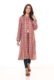 1 Piece Printed Linen Shrug (TR0723)