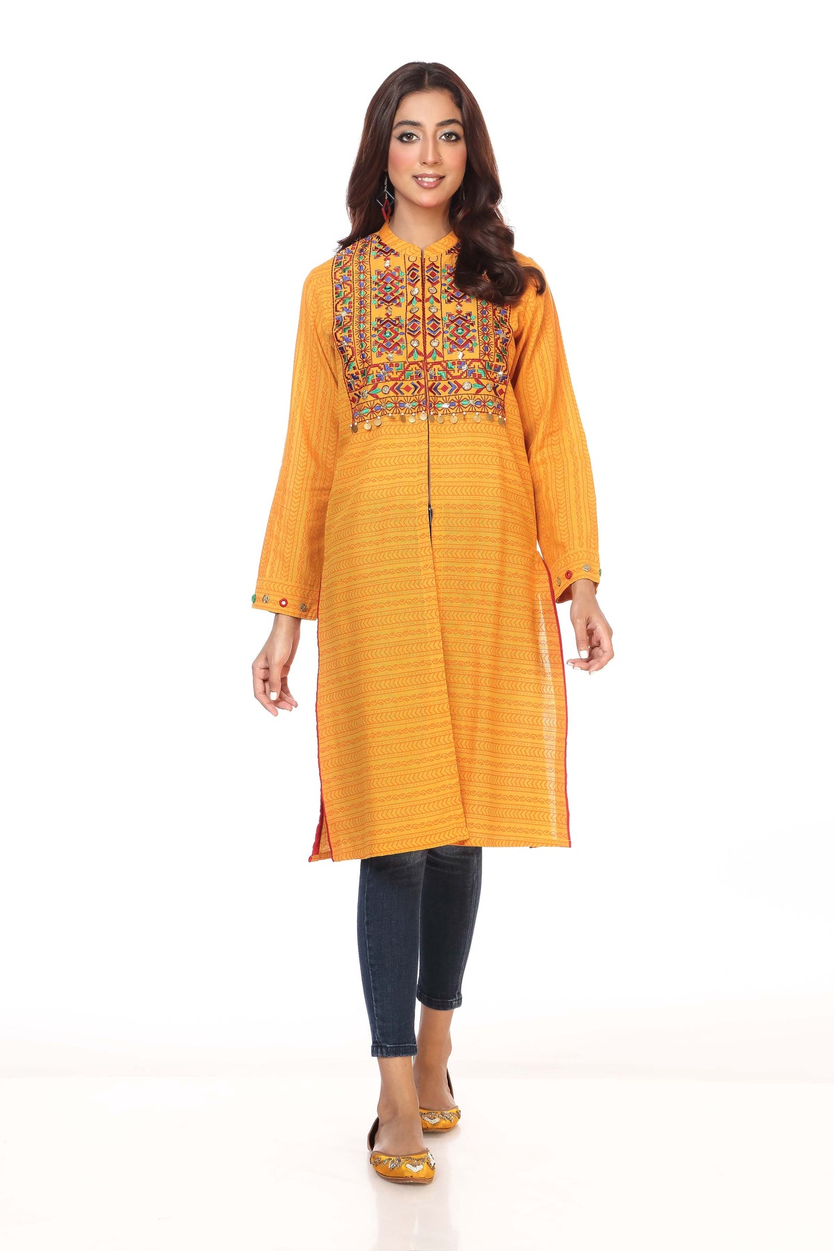 1 Piece Slub Khaddar Shrug (CR2774)