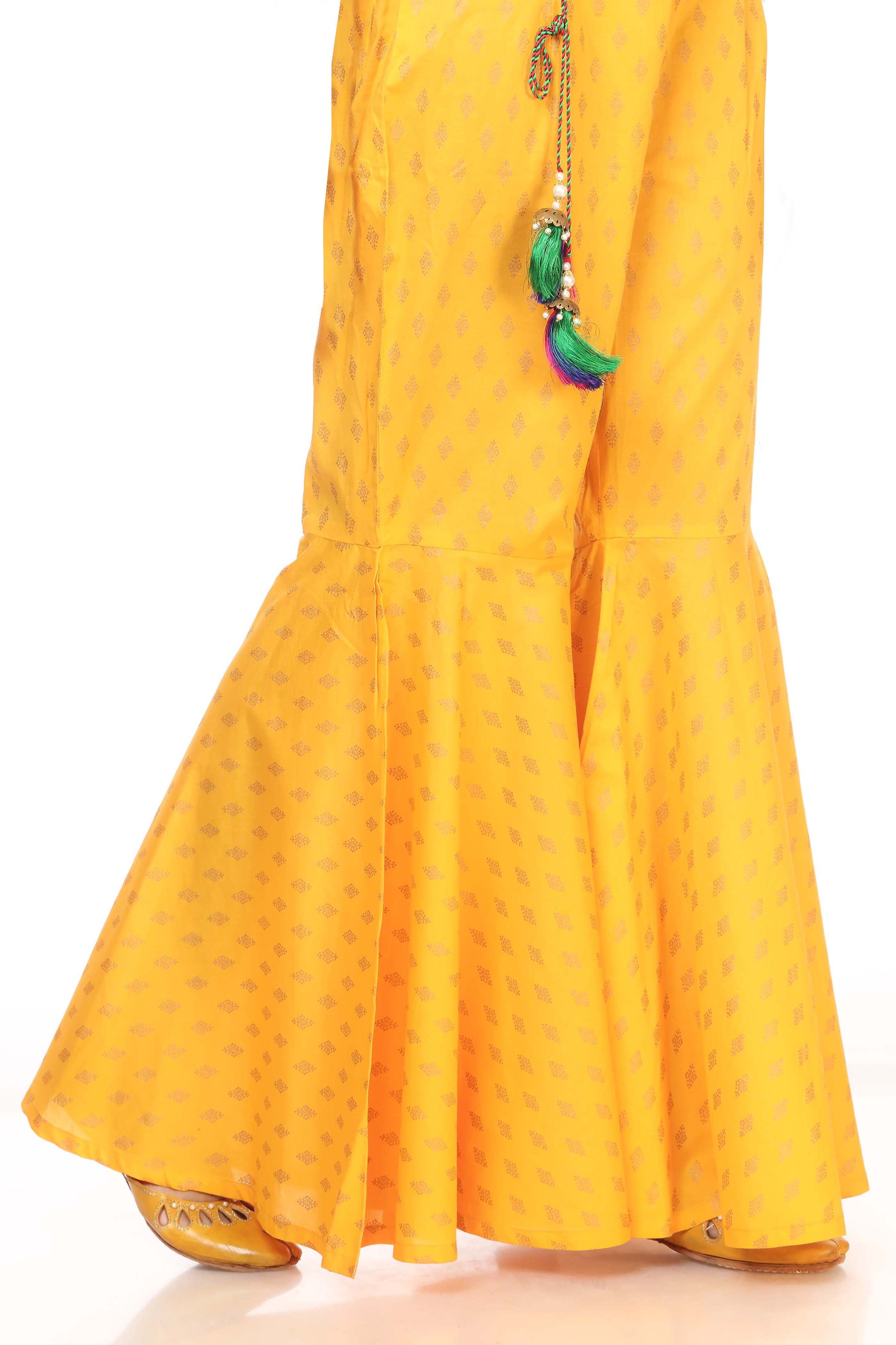 1 Piece Cambric Sharara (CZ2480)