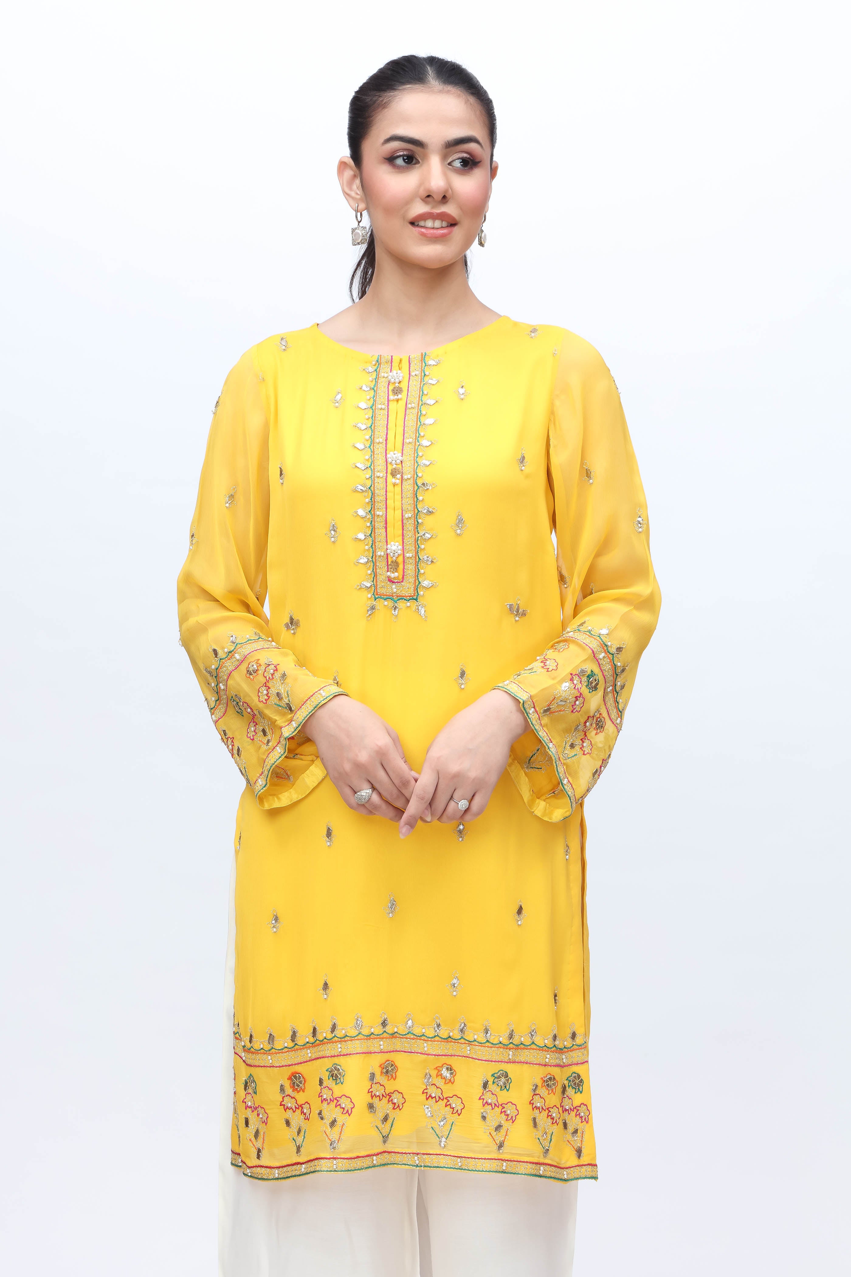 1 Piece Pak Chiffon Top (FR0888)