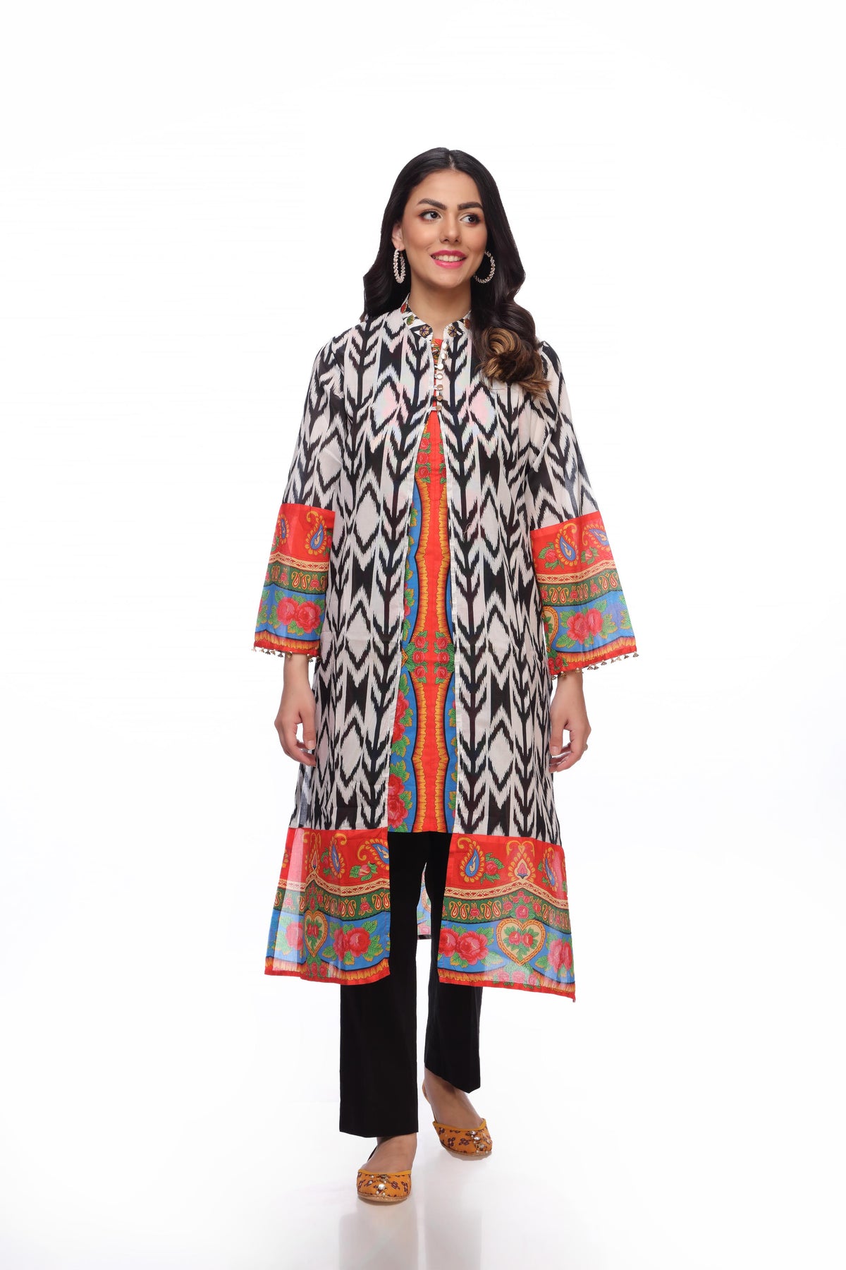 2 Piece Printed Lawn Shirt (TR0631)