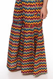 1 Piece Printed Cambric Gharara (CZ2271)