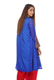 1 Piece Net Jacquard Frock (FR0508)