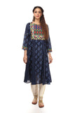 1 Piece Printed Lawn Frock (CR2659)