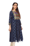 1 Piece Printed Lawn Frock (CR2659)