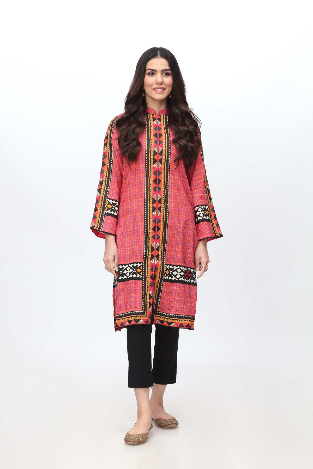 1 Piece Printed Lawn Top (TR0962)