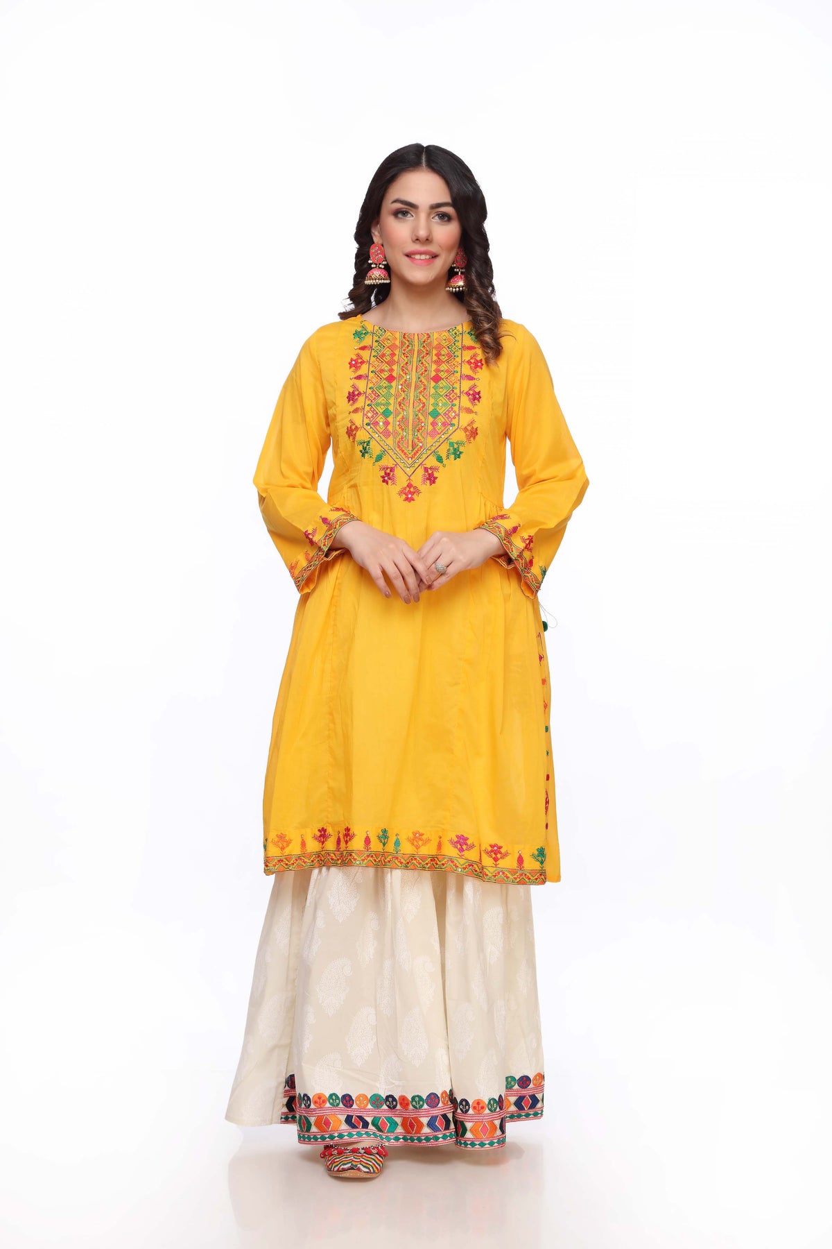 1 Piece Lawn Frock (CR2673)