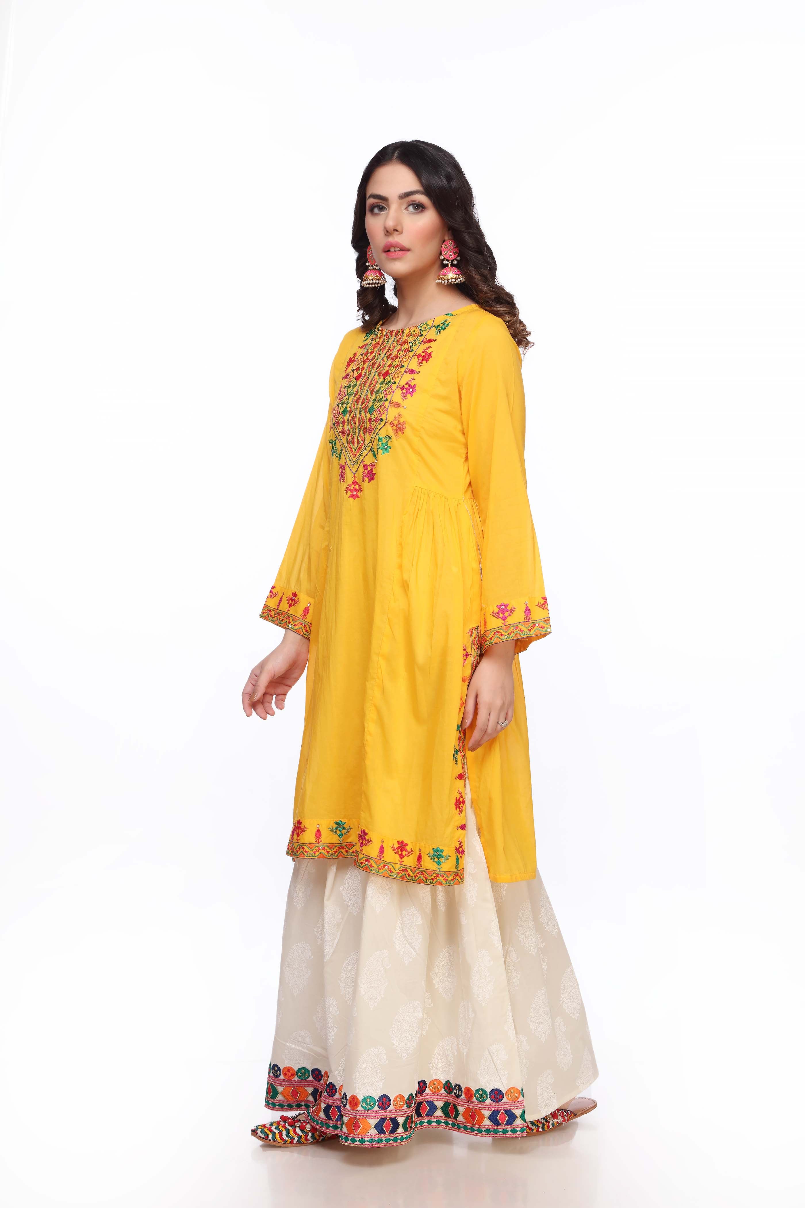 1 Piece Lawn Frock (CR2673)