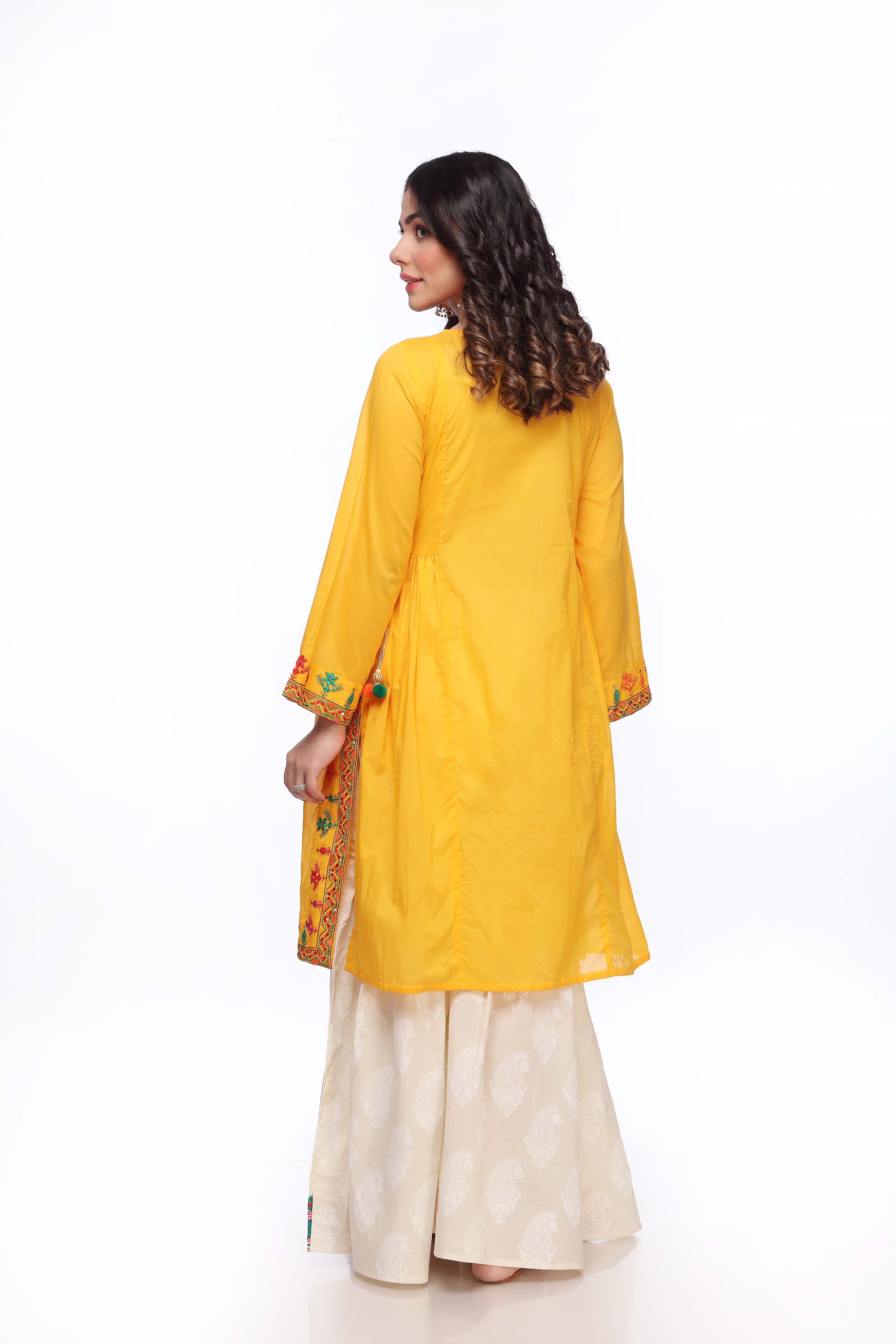 1 Piece Lawn Frock (CR2673)