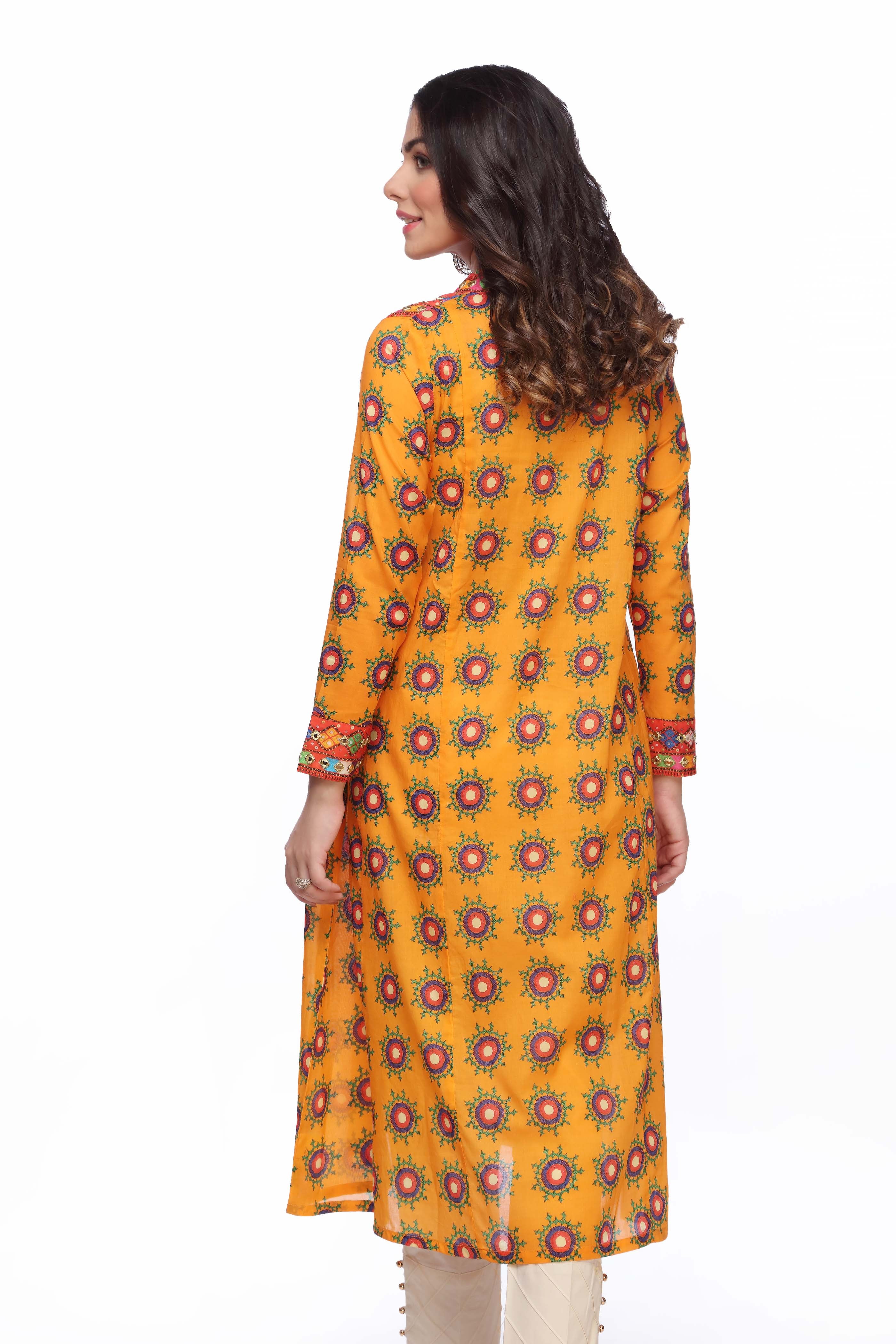 1 Piece Printed Lawn Top (TR0688)