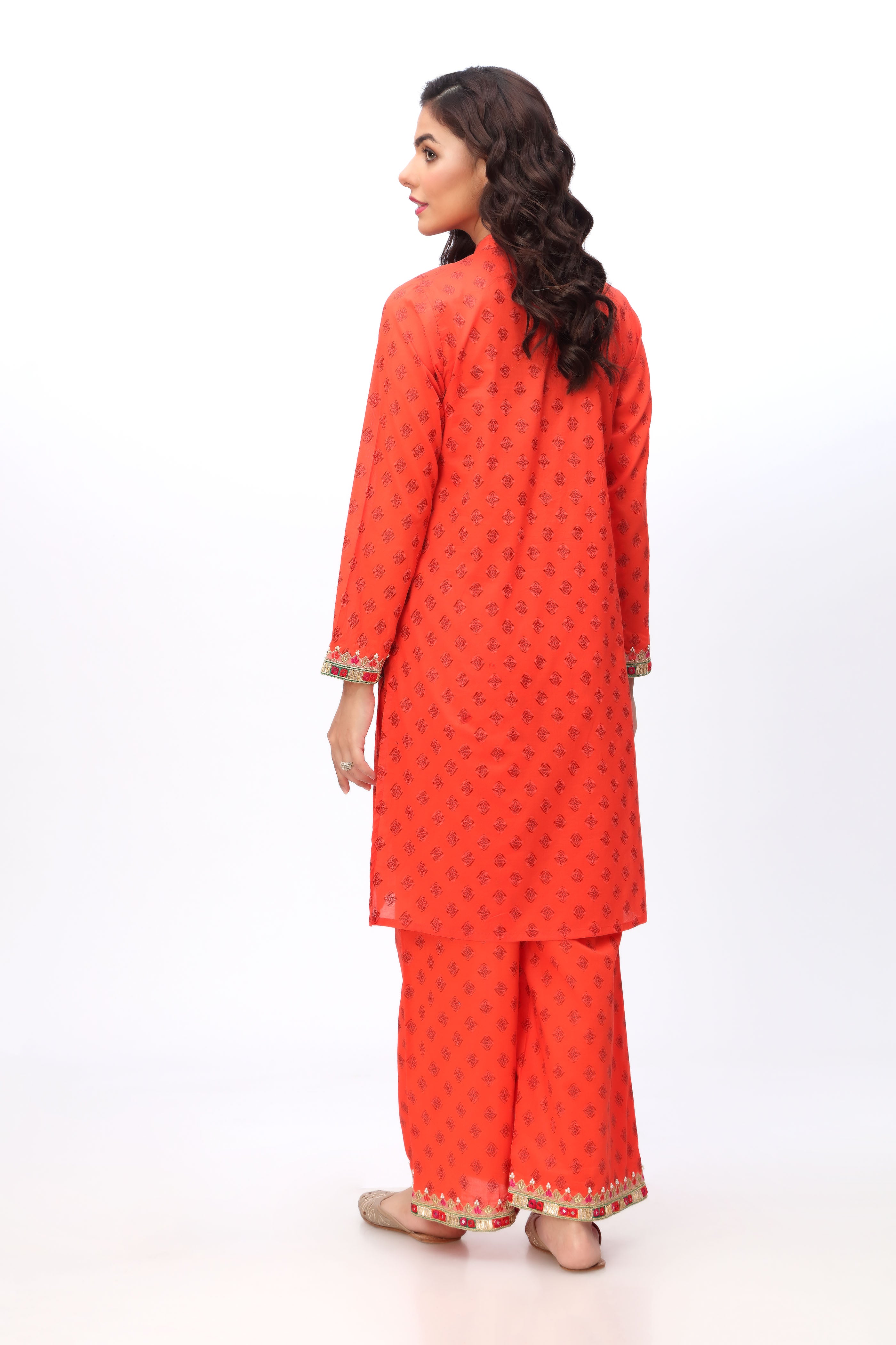 2 Piece Printed Lawn Suit (CR2985)