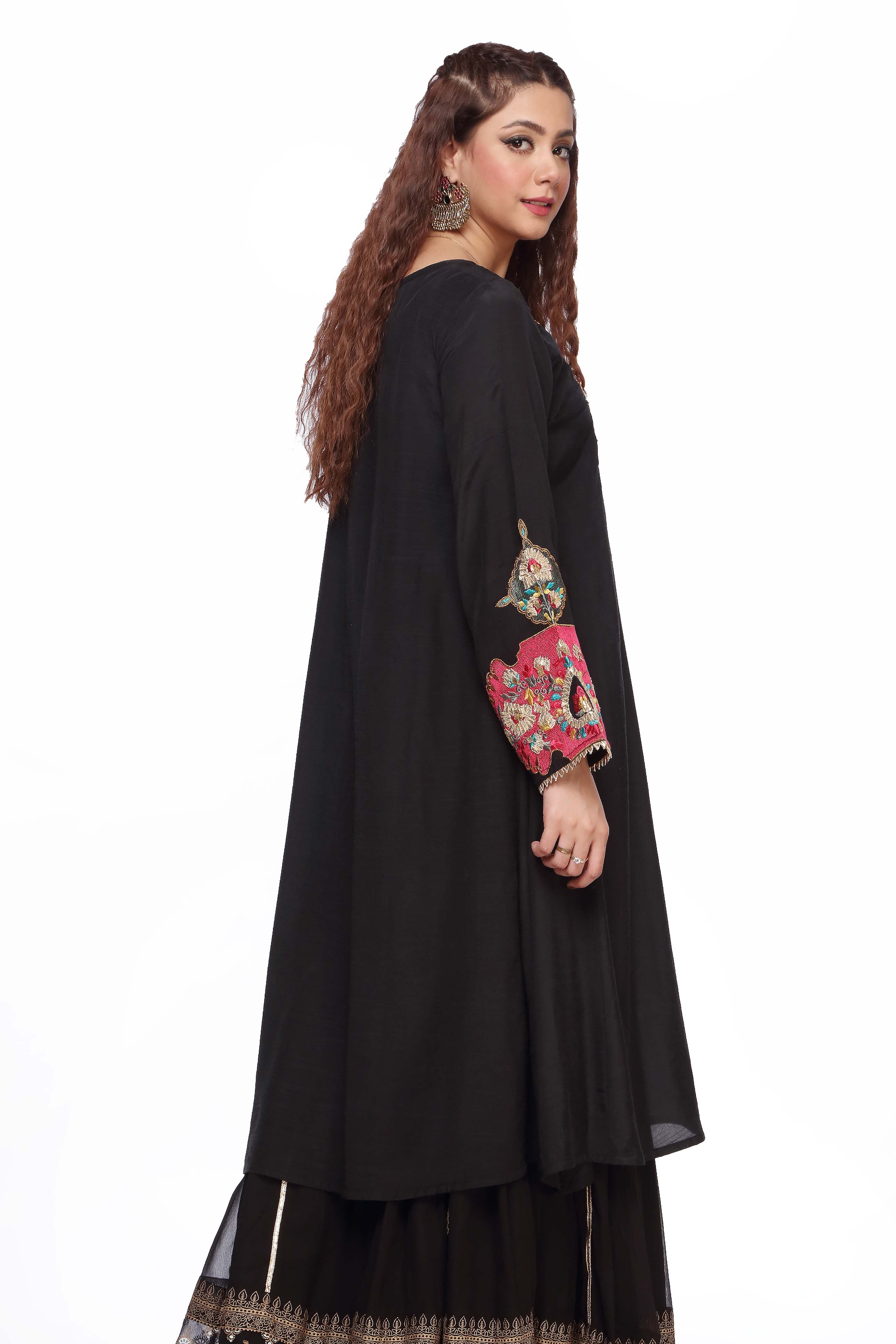 1 Piece Raw Silk Top (FR0545)