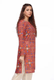 1 Piece Printed Lawn Top (TR0676)