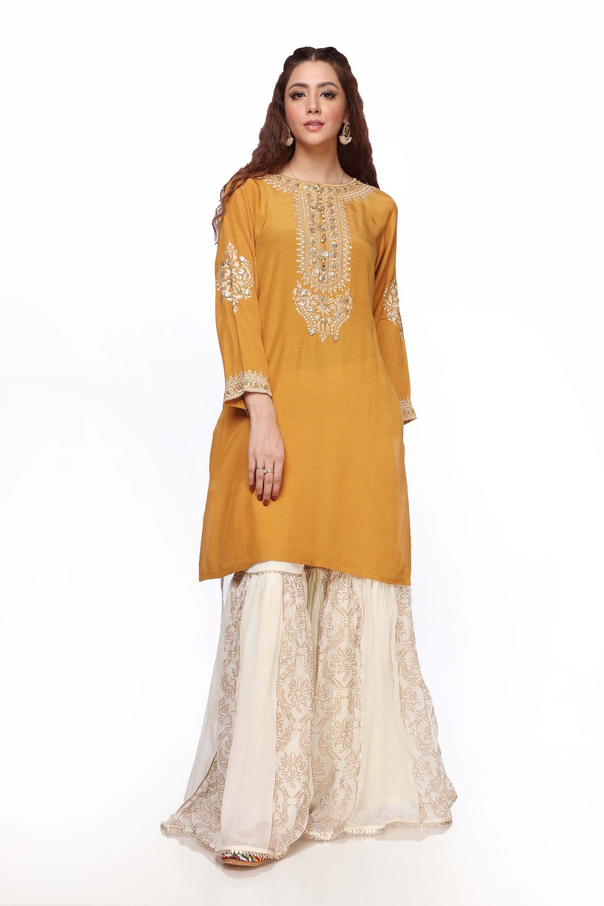 1 Piece Raw Silk Top (FR0547)