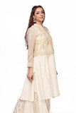 2 Piece Raw Silk Frock (FR0555)