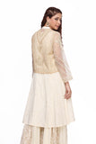 2 Piece Raw Silk Frock (FR0555)