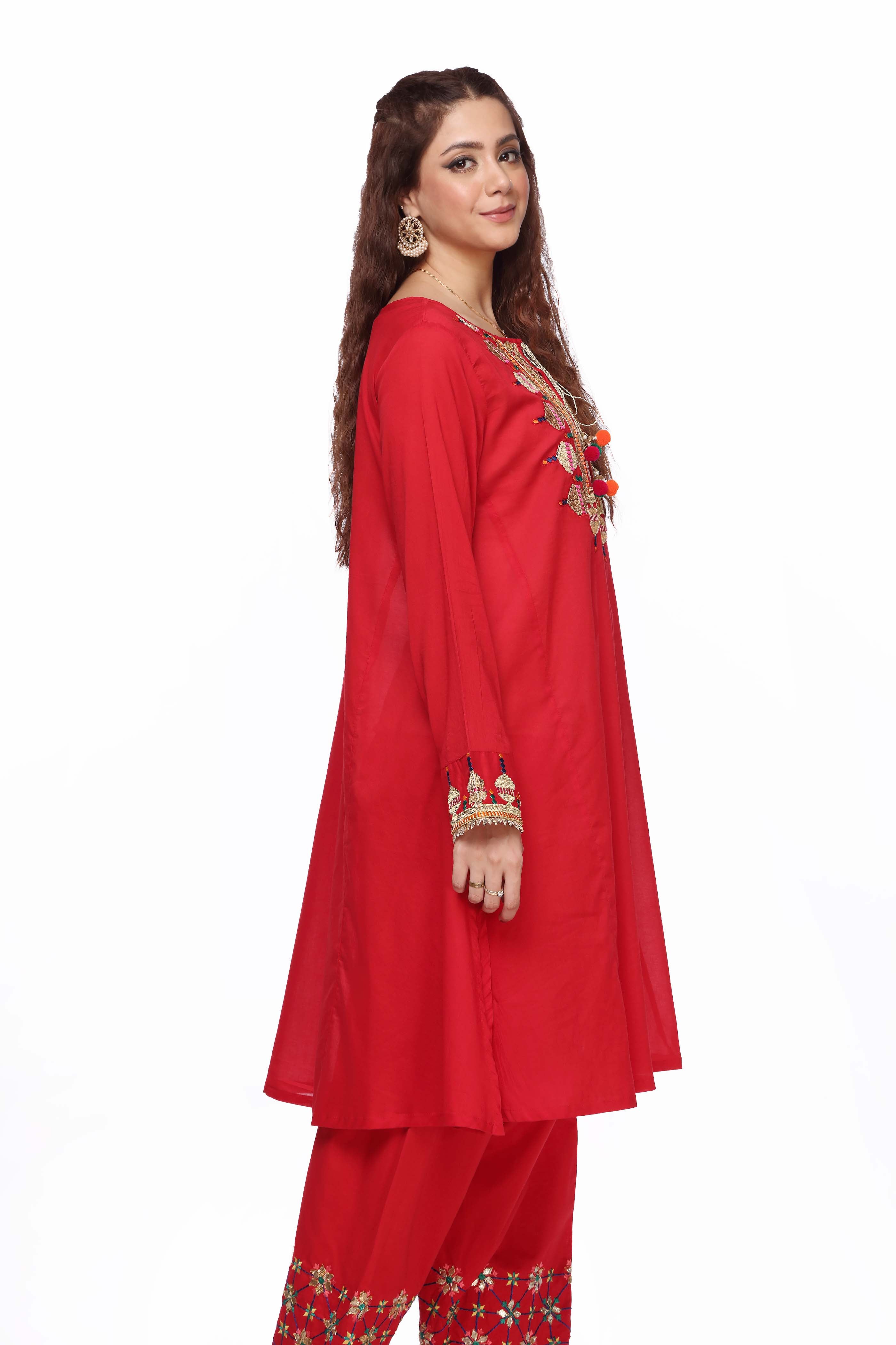 1 Piece Lawn Frock (CR2706)