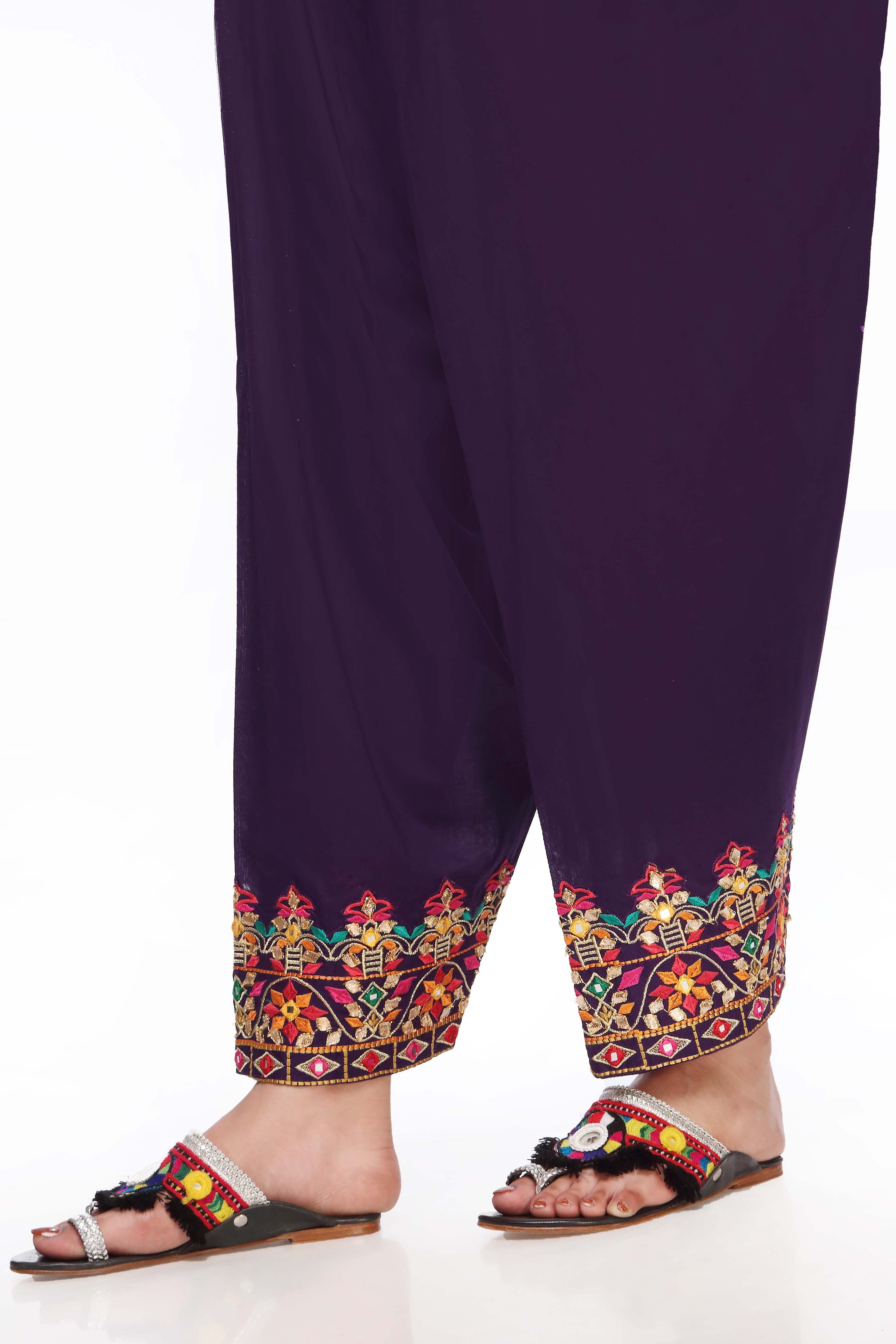 1 Piece Cambric Shalwar (CZ2438)