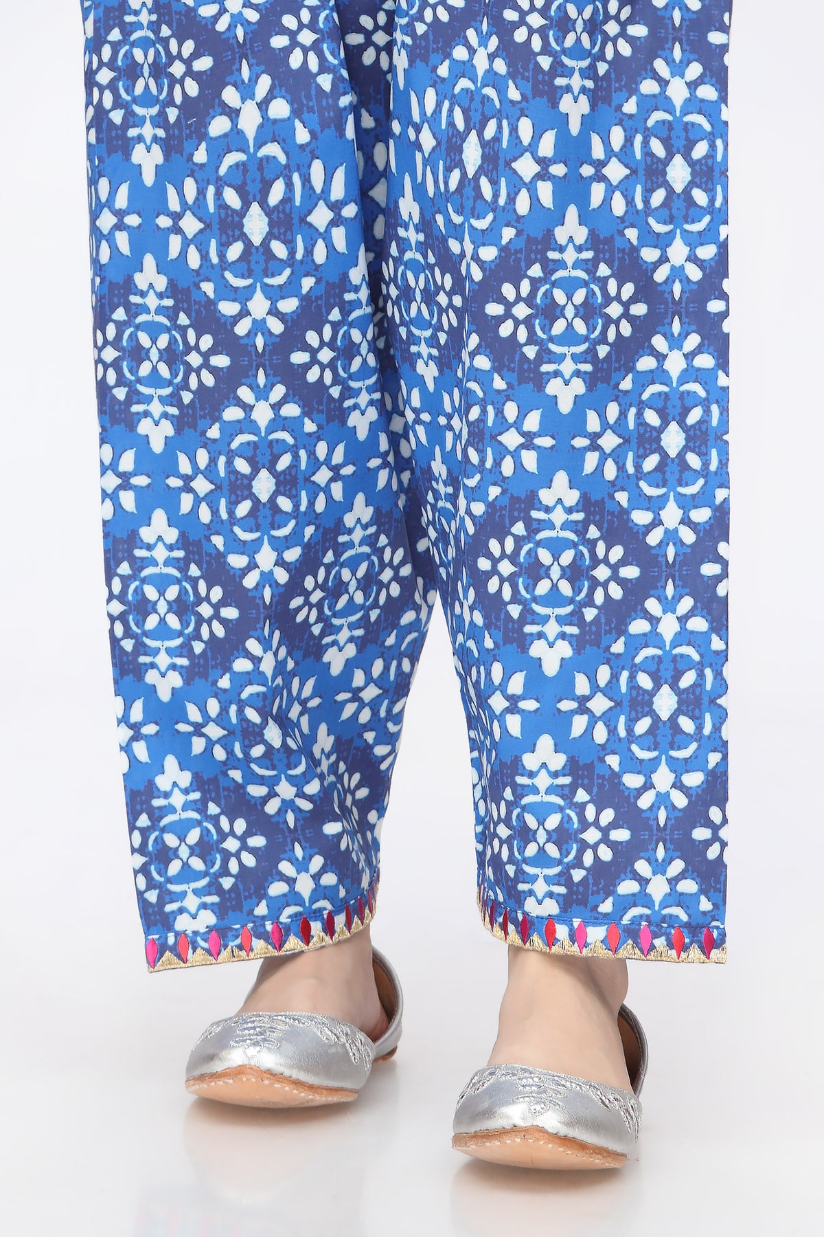 1 Piece Printed Cambric Shalwar (CZ2719)