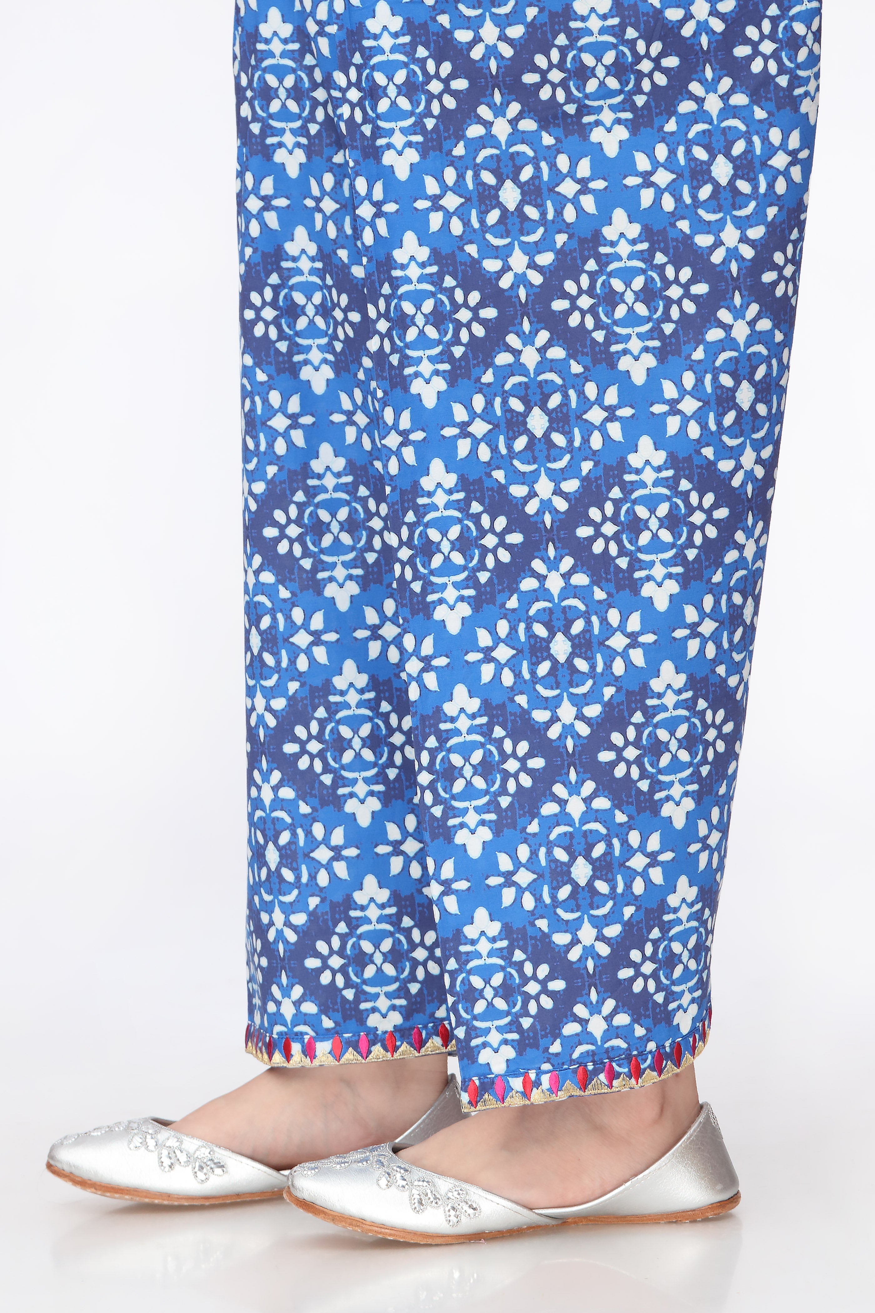 1 Piece Printed Cambric Shalwar (CZ2719)