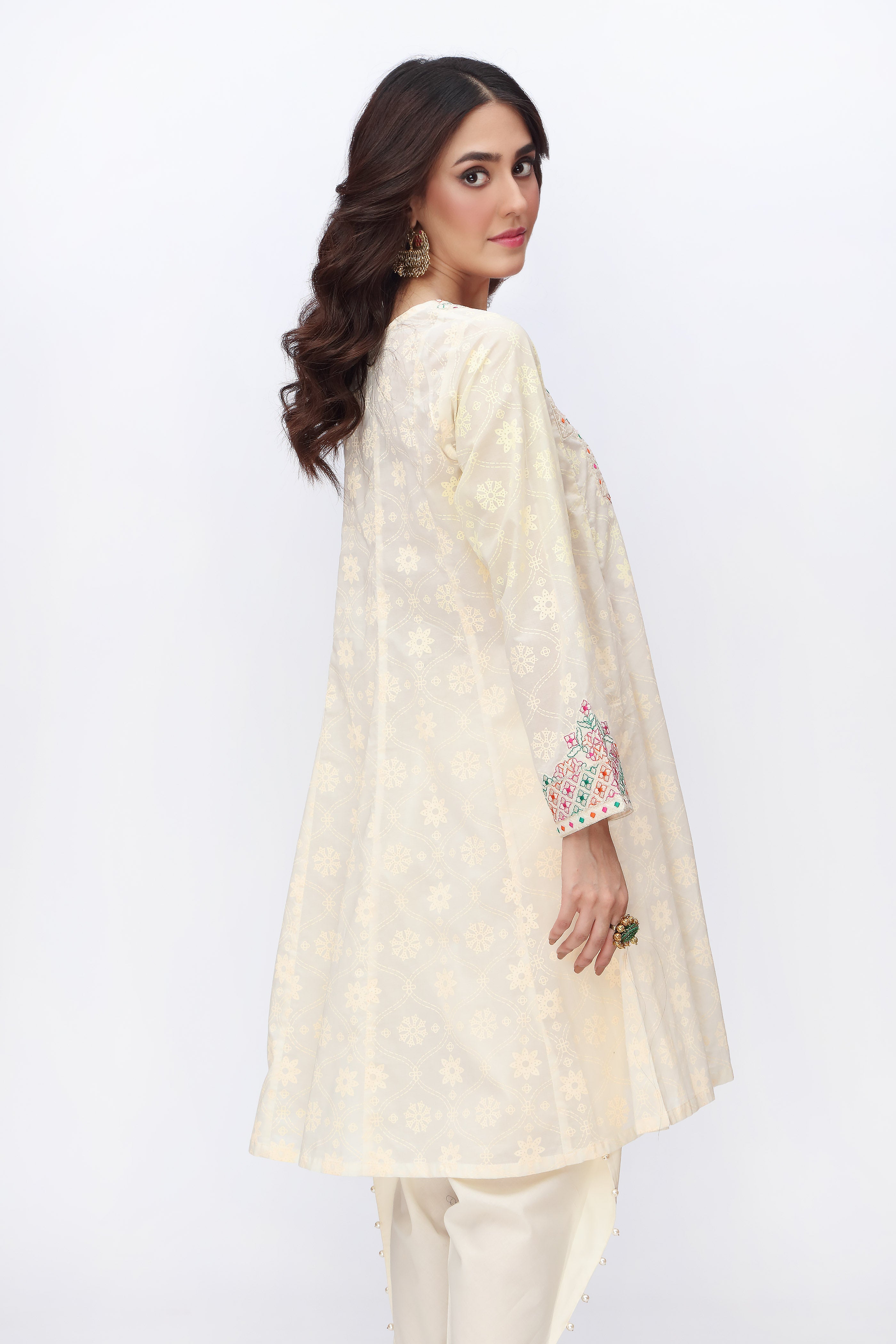 1 Piece Printed Lawn Frock (CR2992)