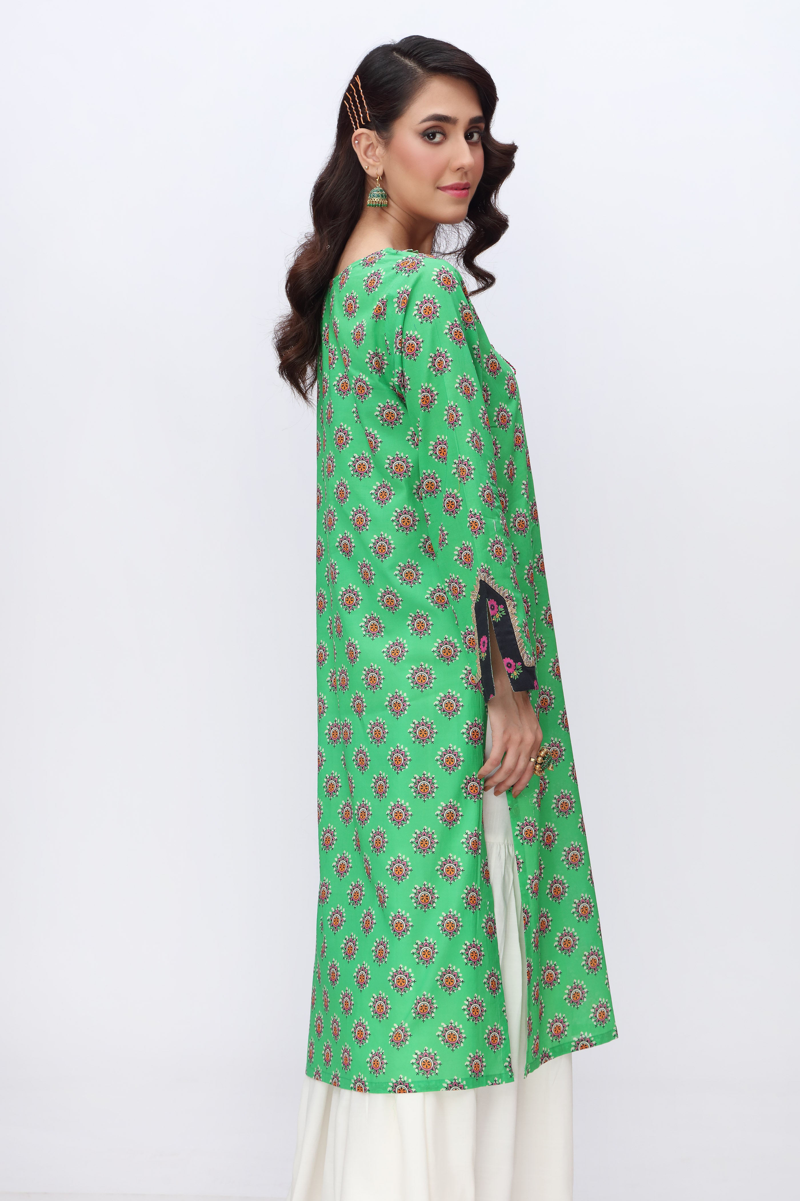 1 Piece Printed Lawn Top (TR0800)